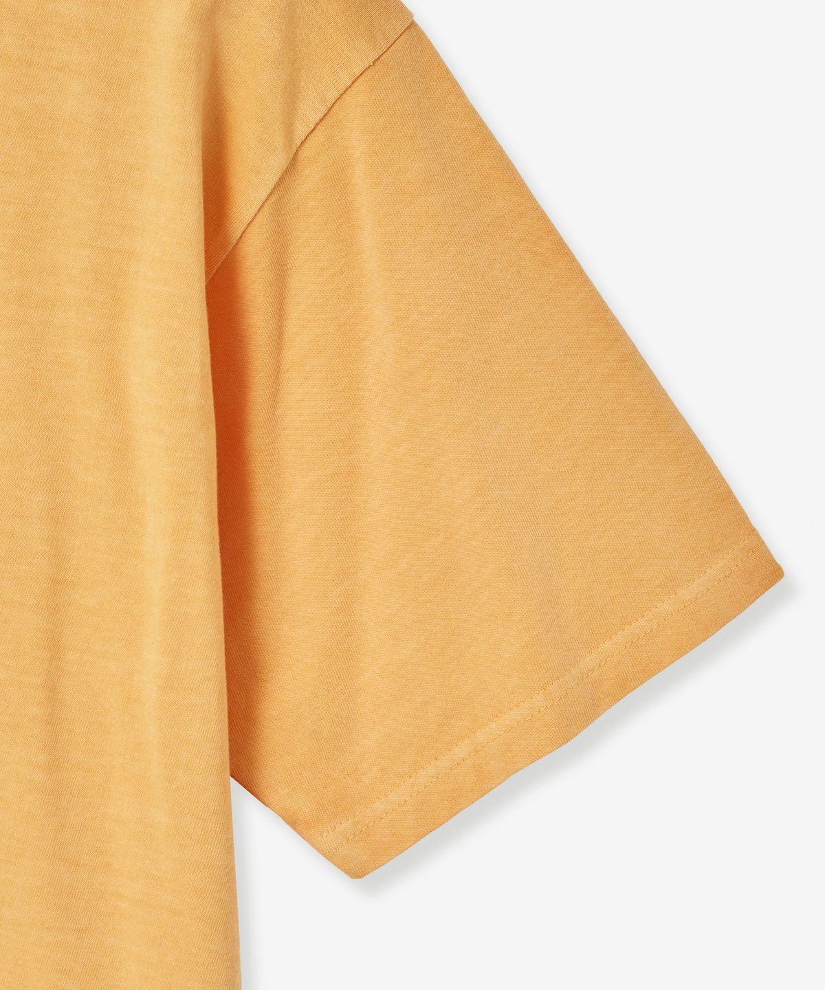 브이투(VTWO) 찰리 브라운 피그먼트 티셔츠 (YELLOW)