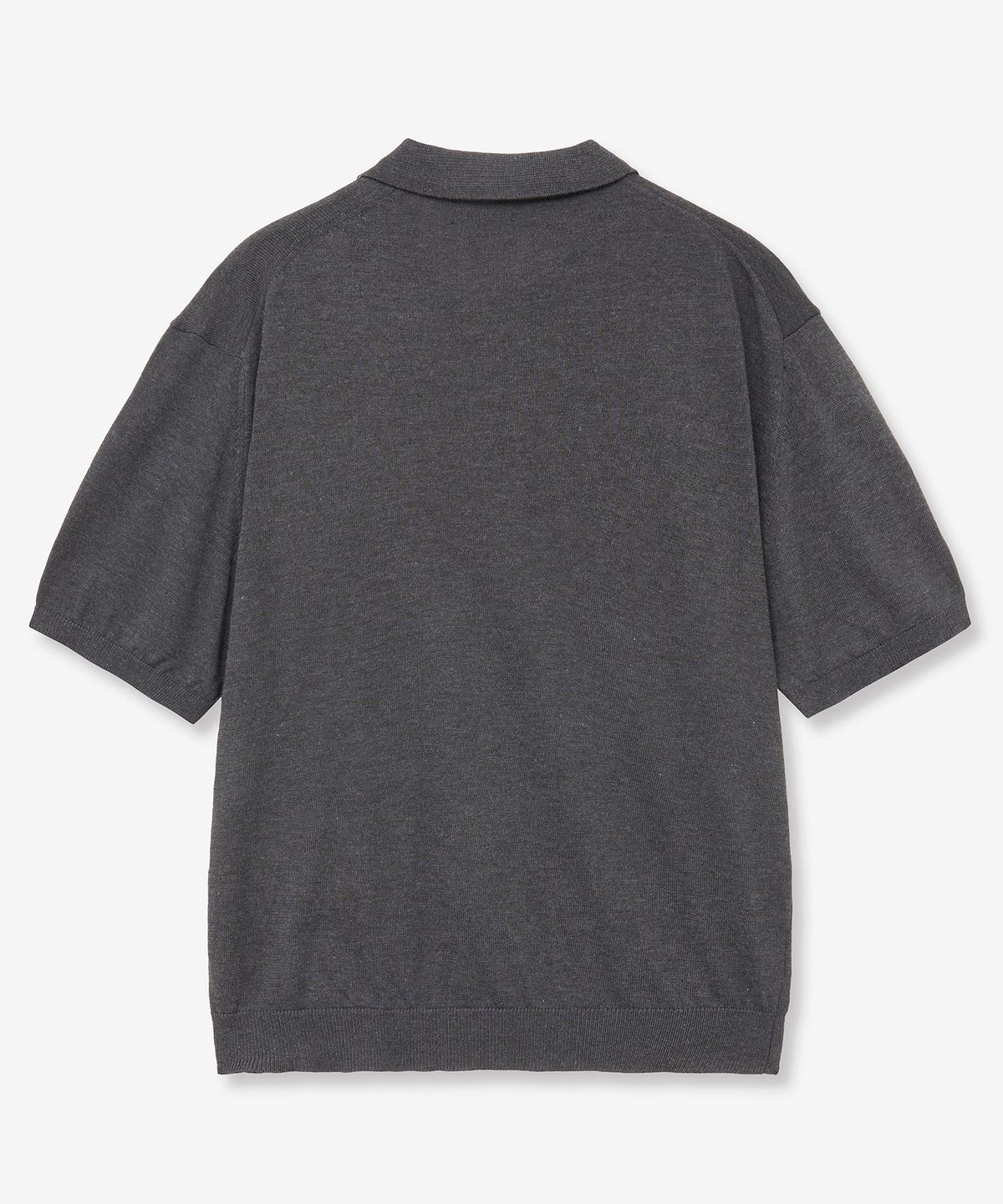 브이투(VTWO) 쿨 워셔블 폴로 니트 (CHARCOAL)