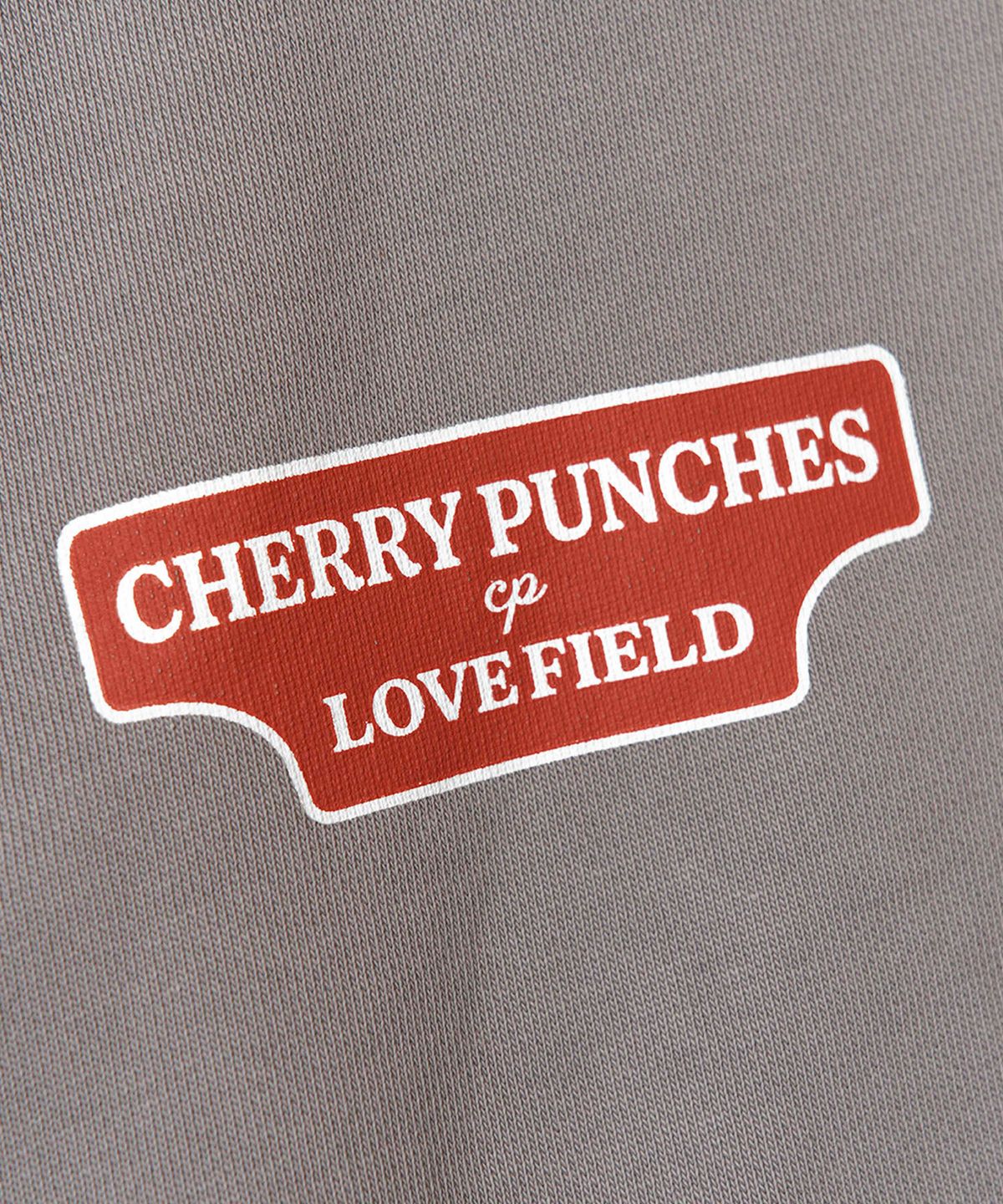 체리 펀치스(CHERRY PUNCHES) 모터컴퍼니 후드집업 (그레이)