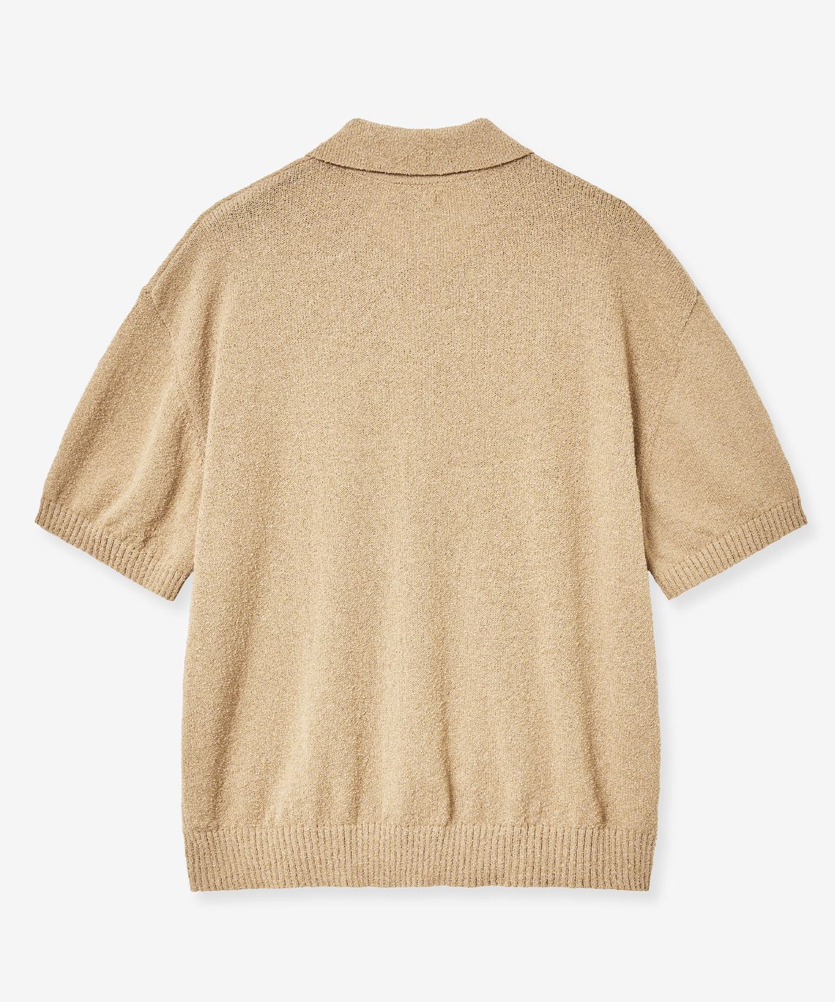 브이투(VTWO) 쿨 워셔블 부클 카라 니트 (BEIGE)