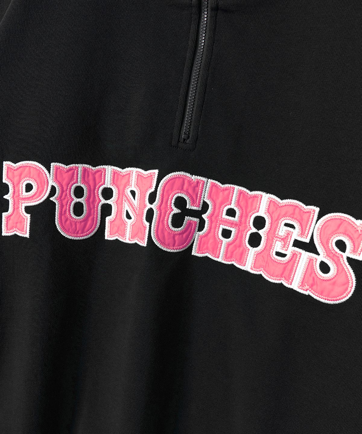 체리 펀치스(CHERRY PUNCHES) 펀치스 하프집업 (블랙)
