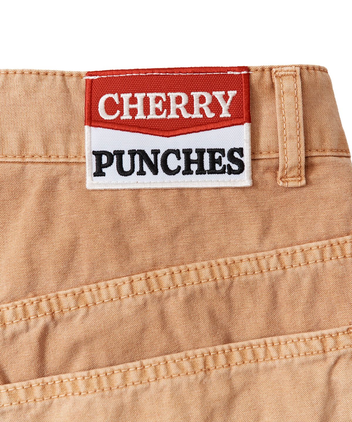 체리 펀치스(CHERRY PUNCHES) 스케이트 카펜터 쇼츠 (베이지)
