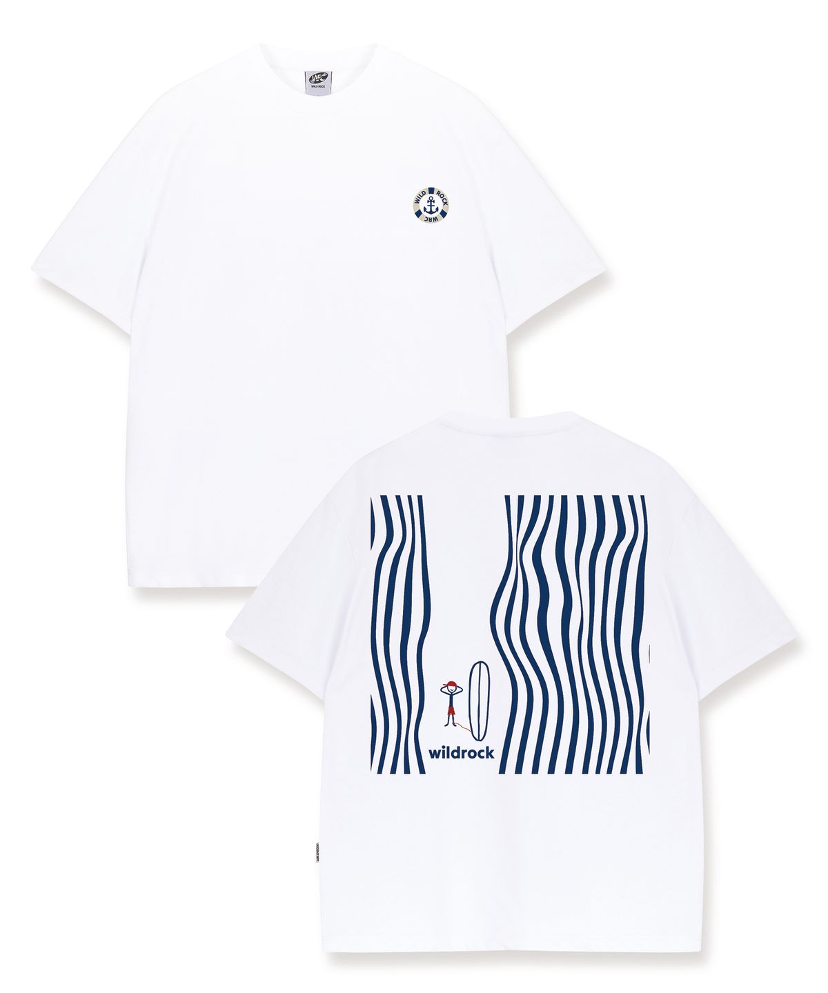 와일드락(WILDROCK) Lazy Day Cool cotton Overfit half T-shirts