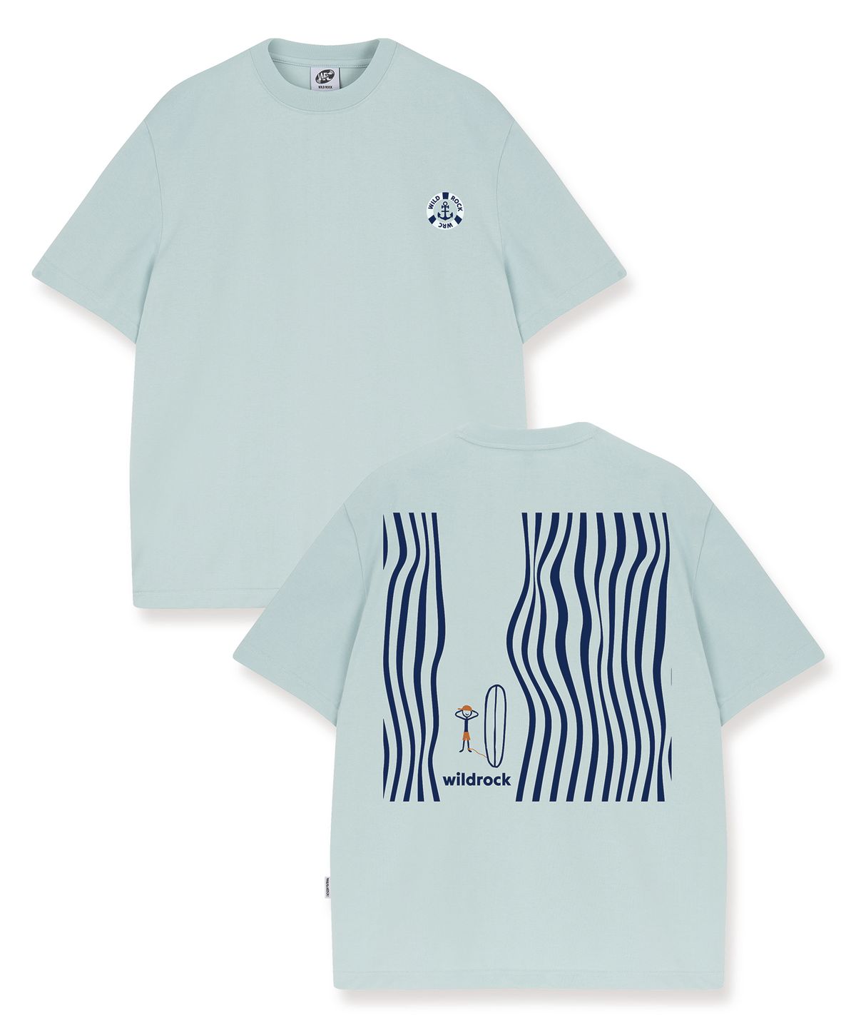 와일드락(WILDROCK) Lazy Day Cool cotton Overfit half T-shirts