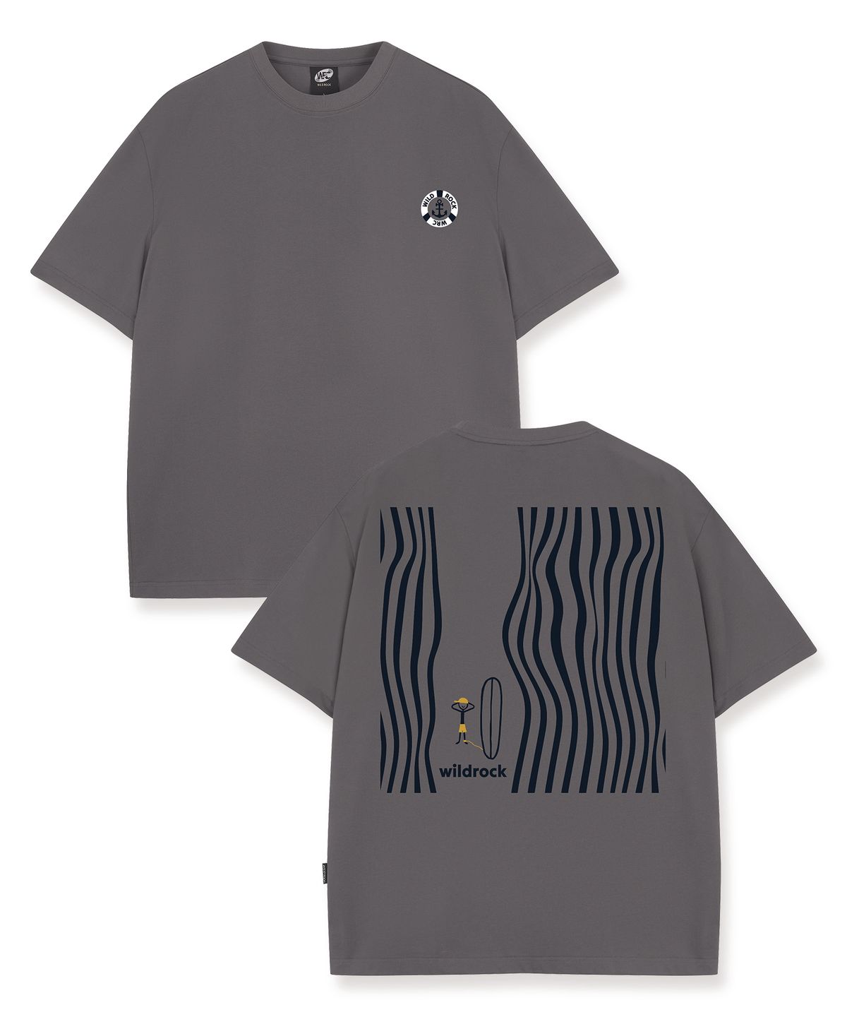 와일드락(WILDROCK) Lazy Day Cool cotton Overfit half T-shirts
