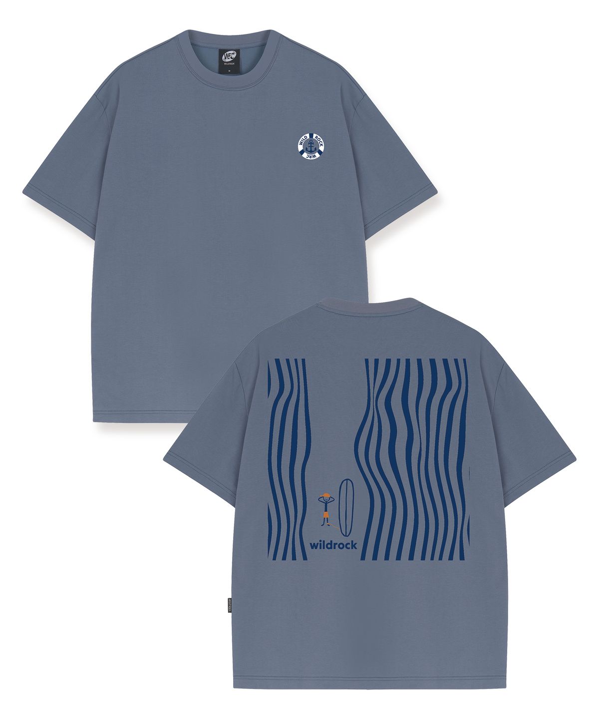 와일드락(WILDROCK) Lazy Day Cool cotton Overfit half T-shirts