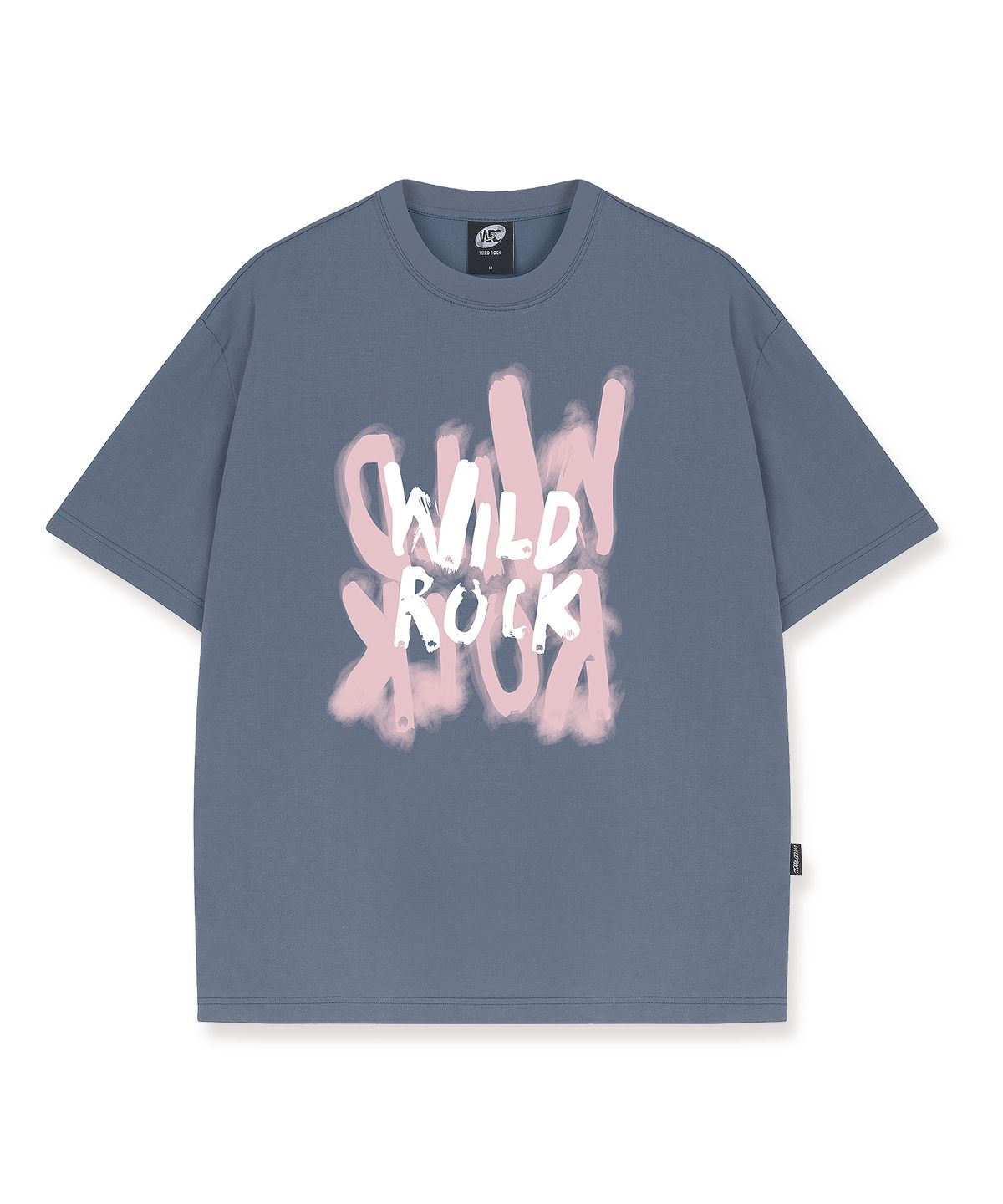 와일드락(WILDROCK) 파이어워크 더블 쿨코튼 오버핏 반팔 티셔츠