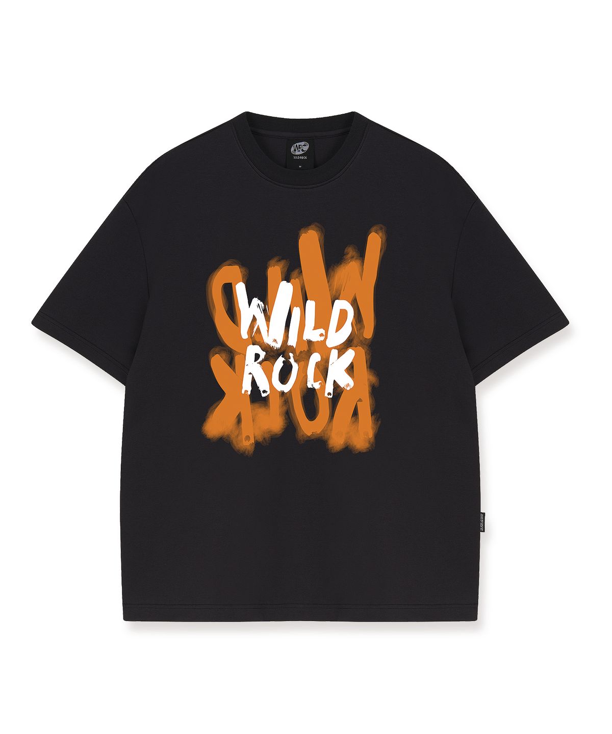 와일드락(WILDROCK) 파이어워크 더블 쿨코튼 오버핏 반팔 티셔츠