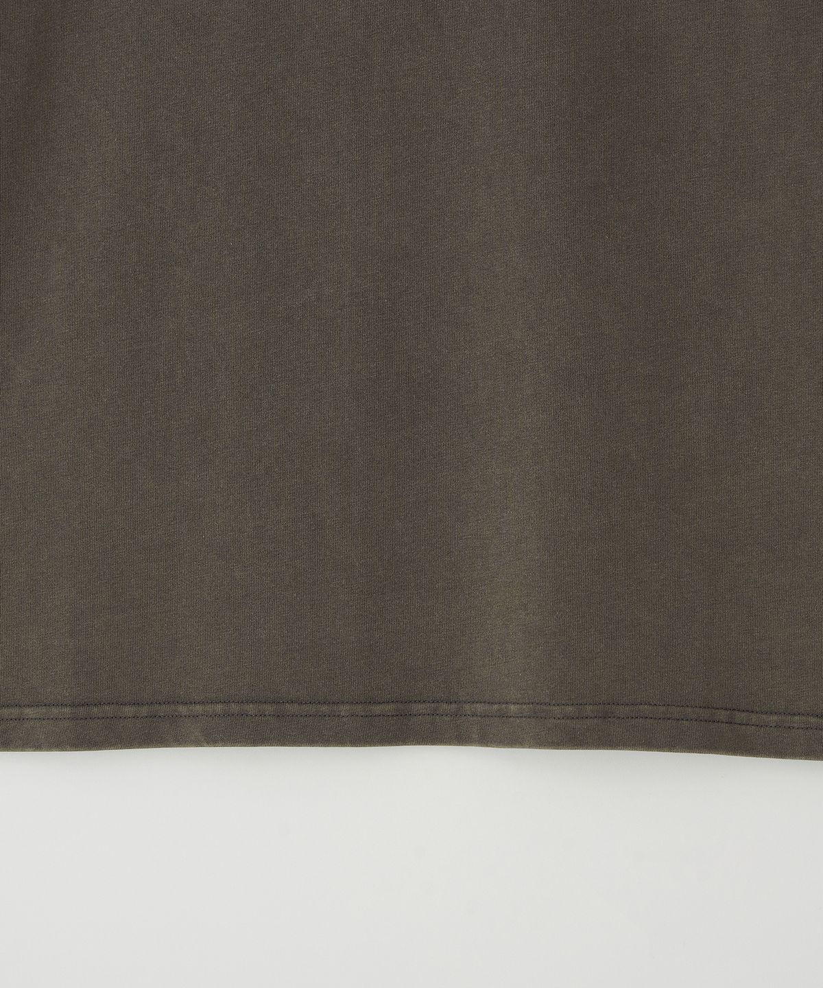 조질롱(JOJILONG) JN103 Distress Old T-Shirt - KHAKI BROWN