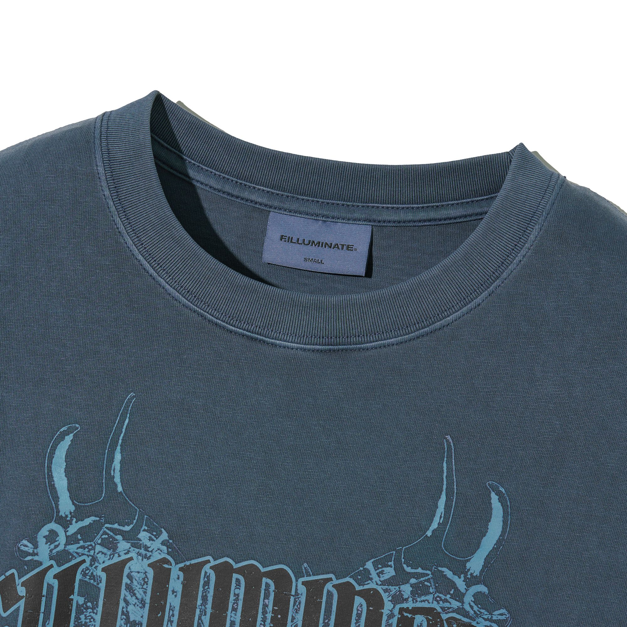 Tシャツ・カットソー [FILLUMINATE] Zodiac graphic T-shirt MUSINSA | FILLUMINATE Zodiac Graphic Tee-Navy