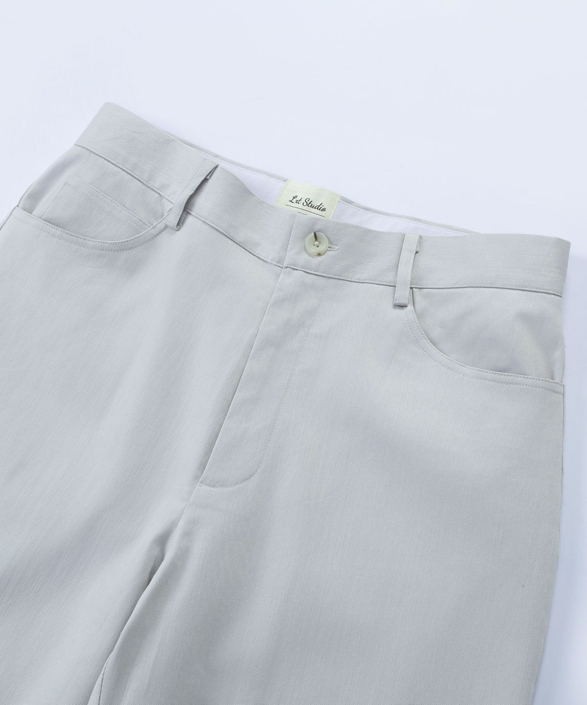 엘엑스티(LXT) For Summer 세미 와이드 냉감 코튼 치노 팬츠 [Grey]