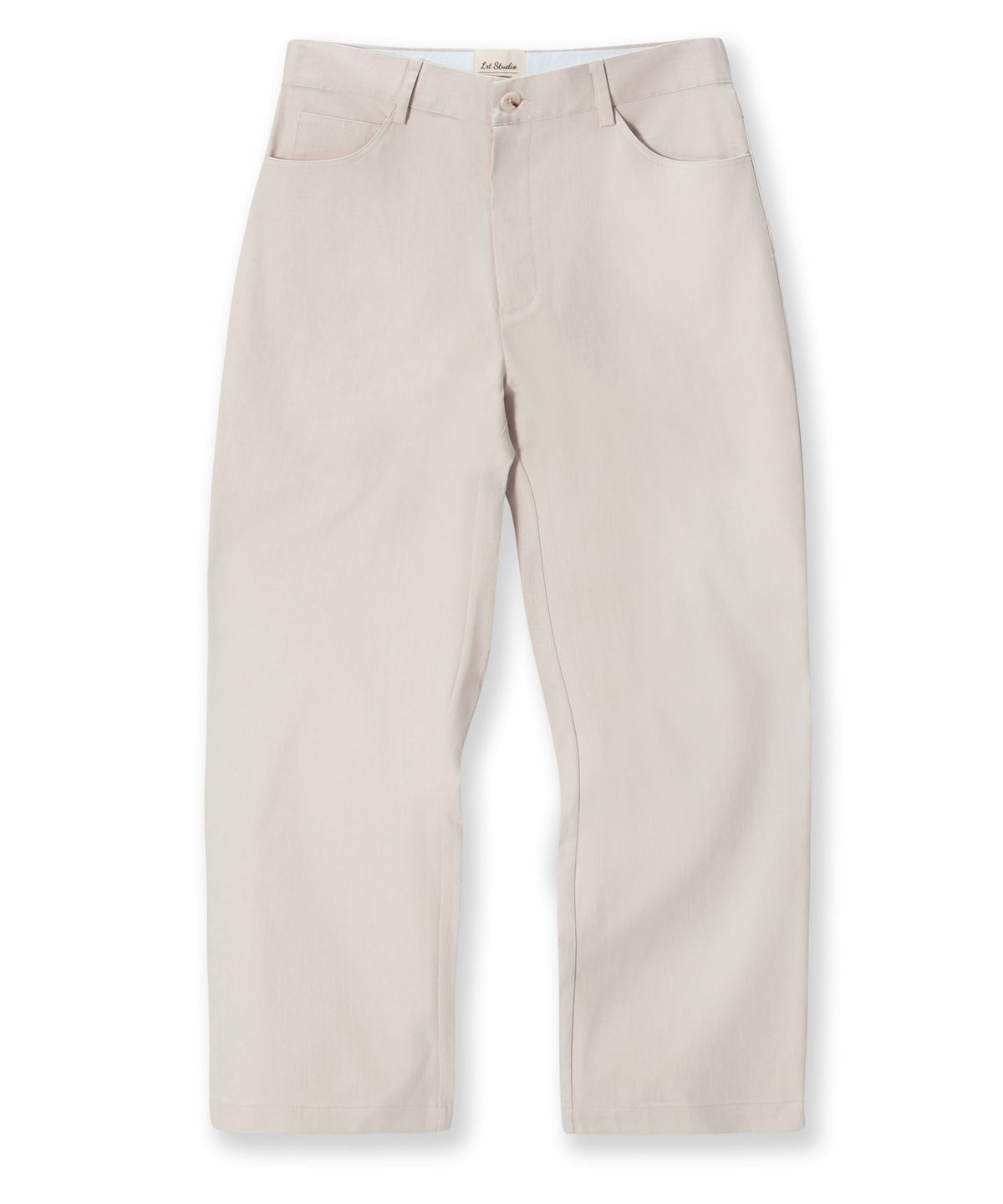 엘엑스티(LXT) For Summer 세미 와이드 냉감 코튼 치노 팬츠 [Beige]