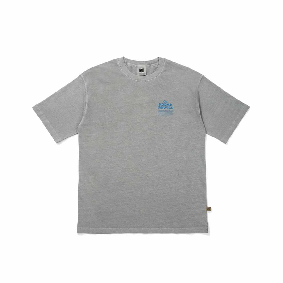 코닥(KODAK) 에센셜 워싱 반팔 티셔츠 GREY