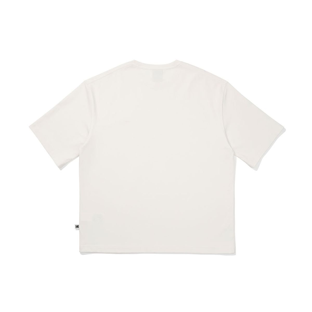 코닥(KODAK) 브리즈팝 메쉬 텍스쳐 반팔 티셔츠 IVORY