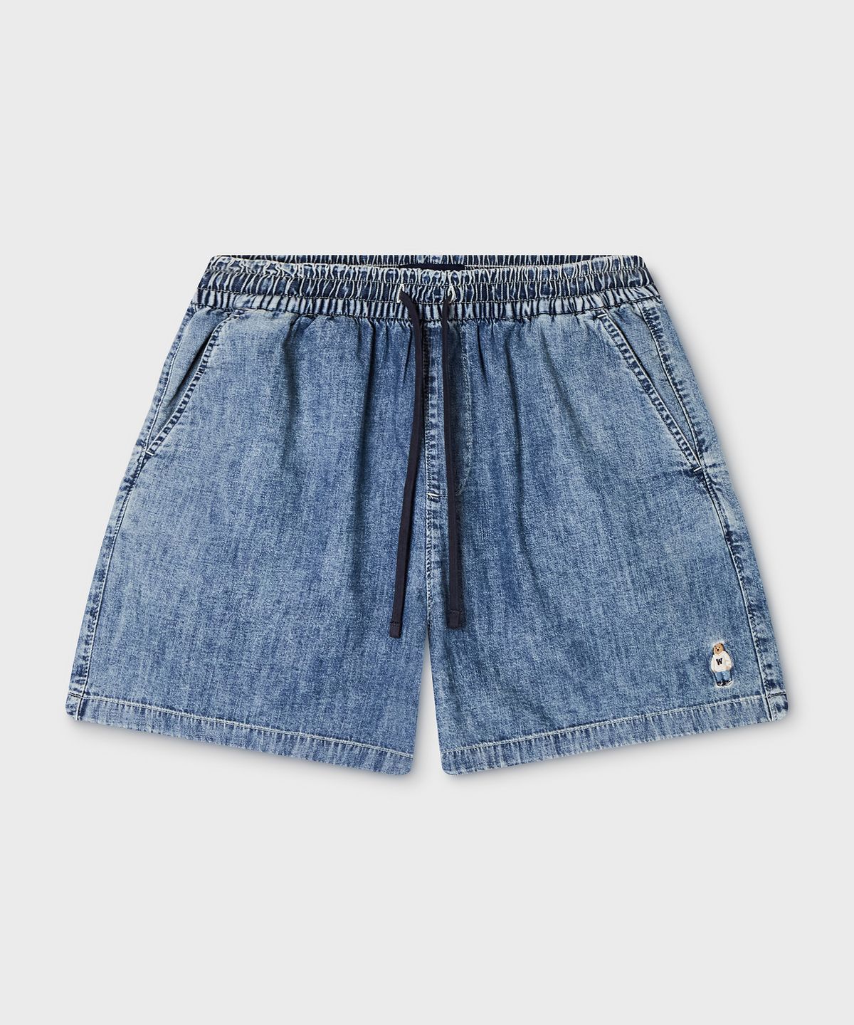후아유(WHO.A.U) Steve Denim Set-up Shorts (F) / WHTJG2522F
