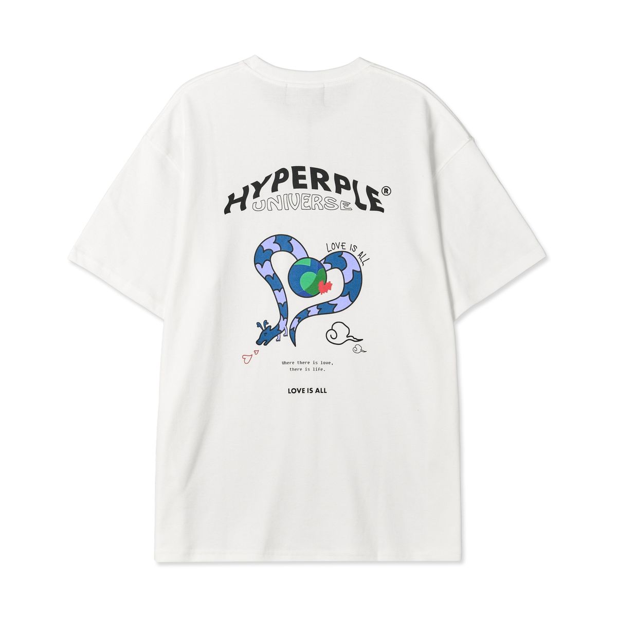 하이퍼플(HYPERPLE) LOVE  IS ALL TEE_Dragon