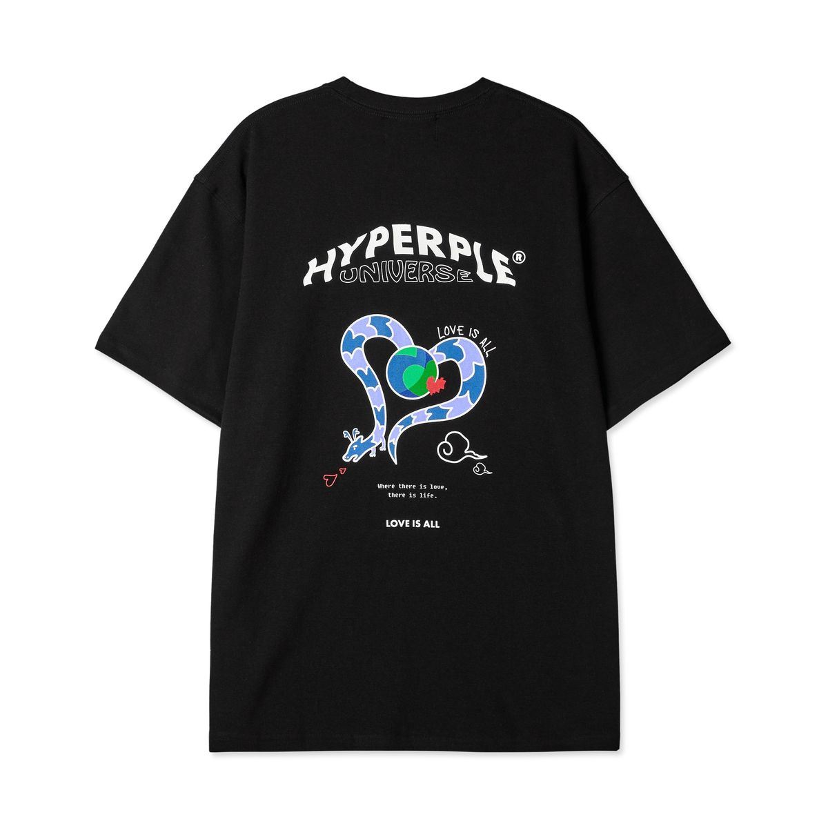 하이퍼플(HYPERPLE) LOVE  IS ALL TEE_Dragon