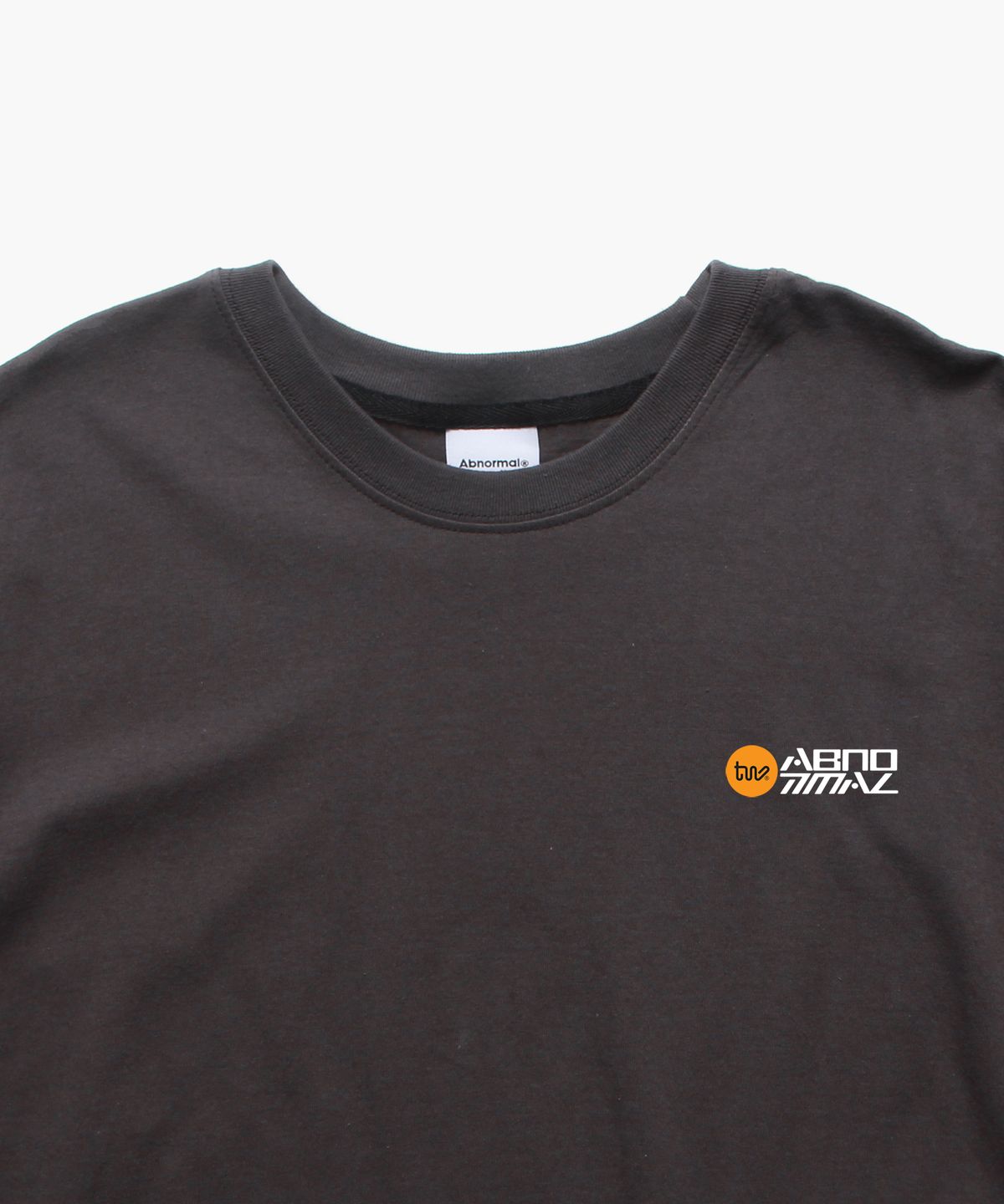 앱놀머씽(ABNORMALTHING) RS 베이직 미니 티셔츠 차콜 (RS BASIC MINI T-SHIRT CHARCOAL)