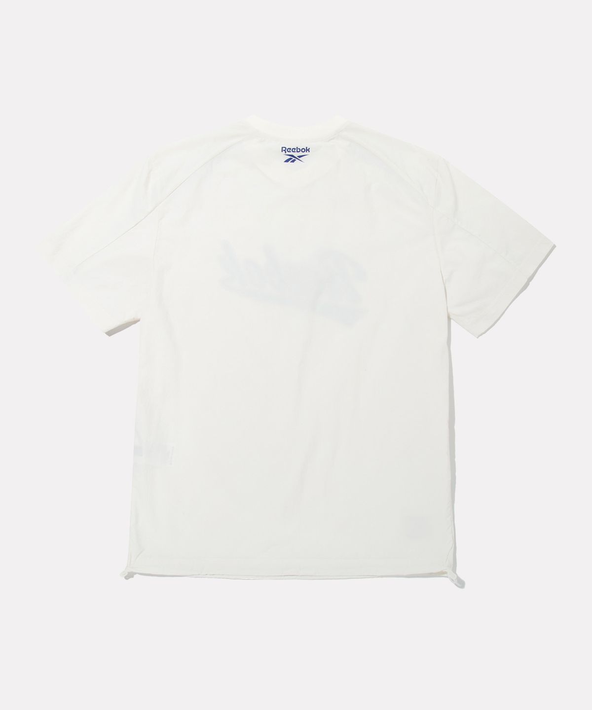 리복(REEBOK) 뉴베이직 레터링 반팔 피스테 - 화이트