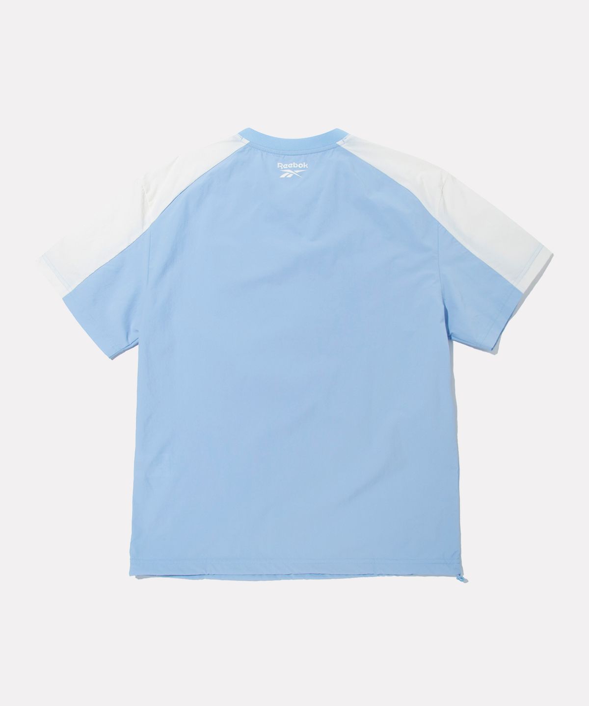 리복(REEBOK) 뉴베이직 레터링 반팔 피스테 - 블루