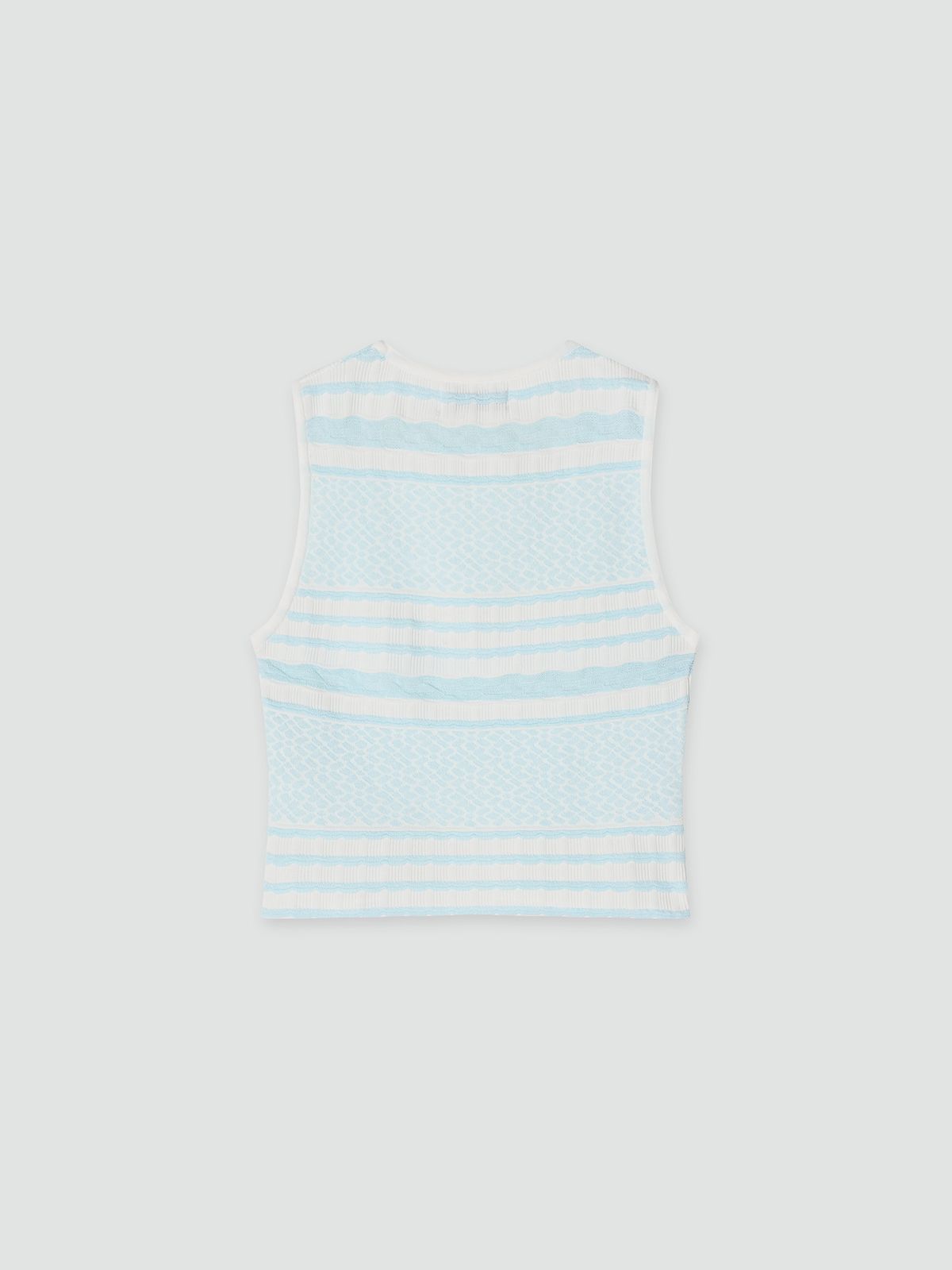 틴닛(TINKNIT) 투톤 자카트 니트나시_민트