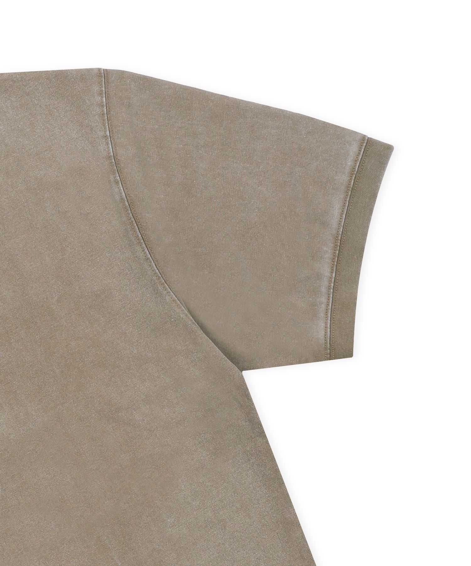 MUSINSA | XTONZ XTT141 Clover Vintage Washing Henley Neck T