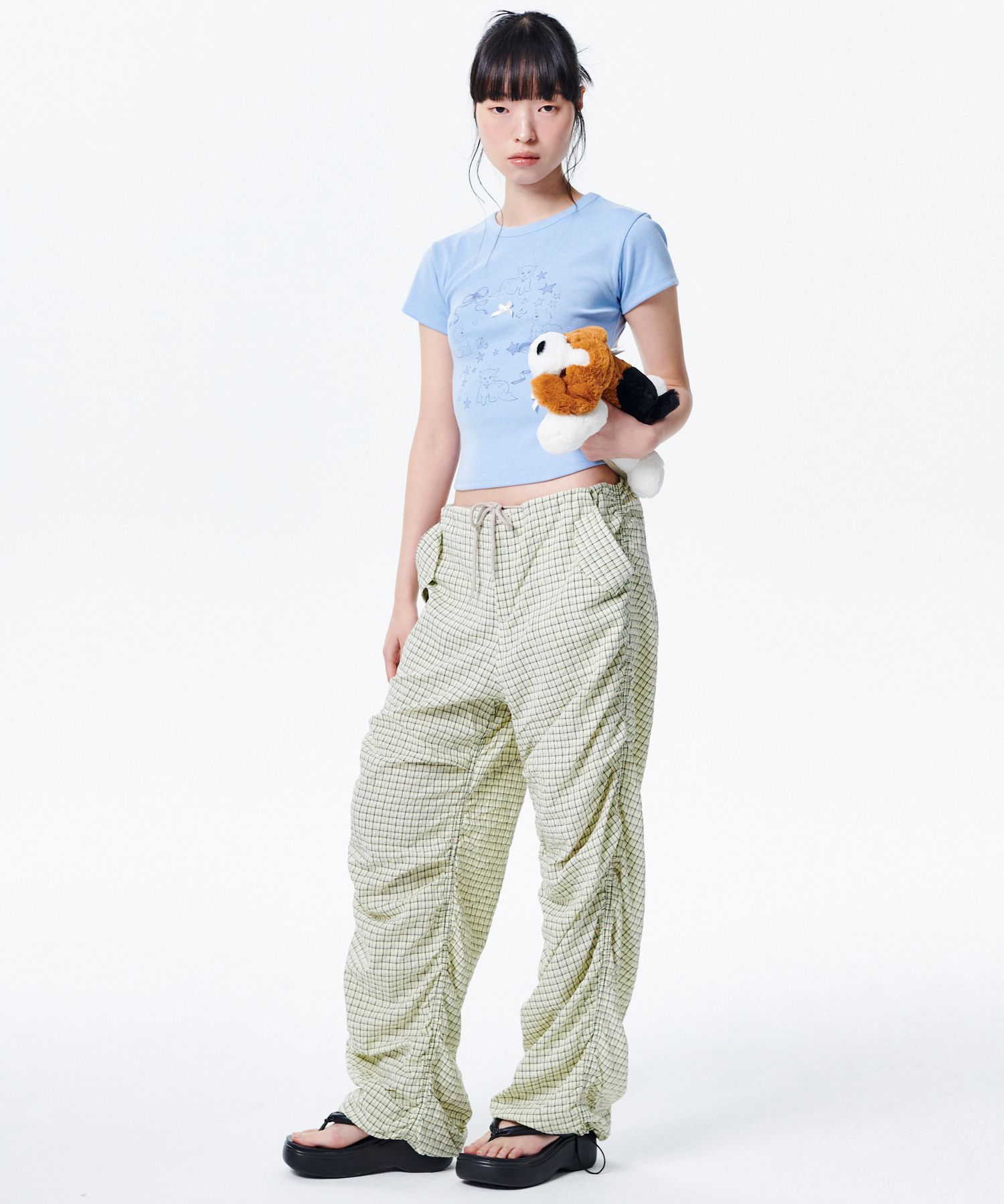 人気カラー✨】SHISHIKUI PARACHUTE PANTS CREAM 2025年最新】the