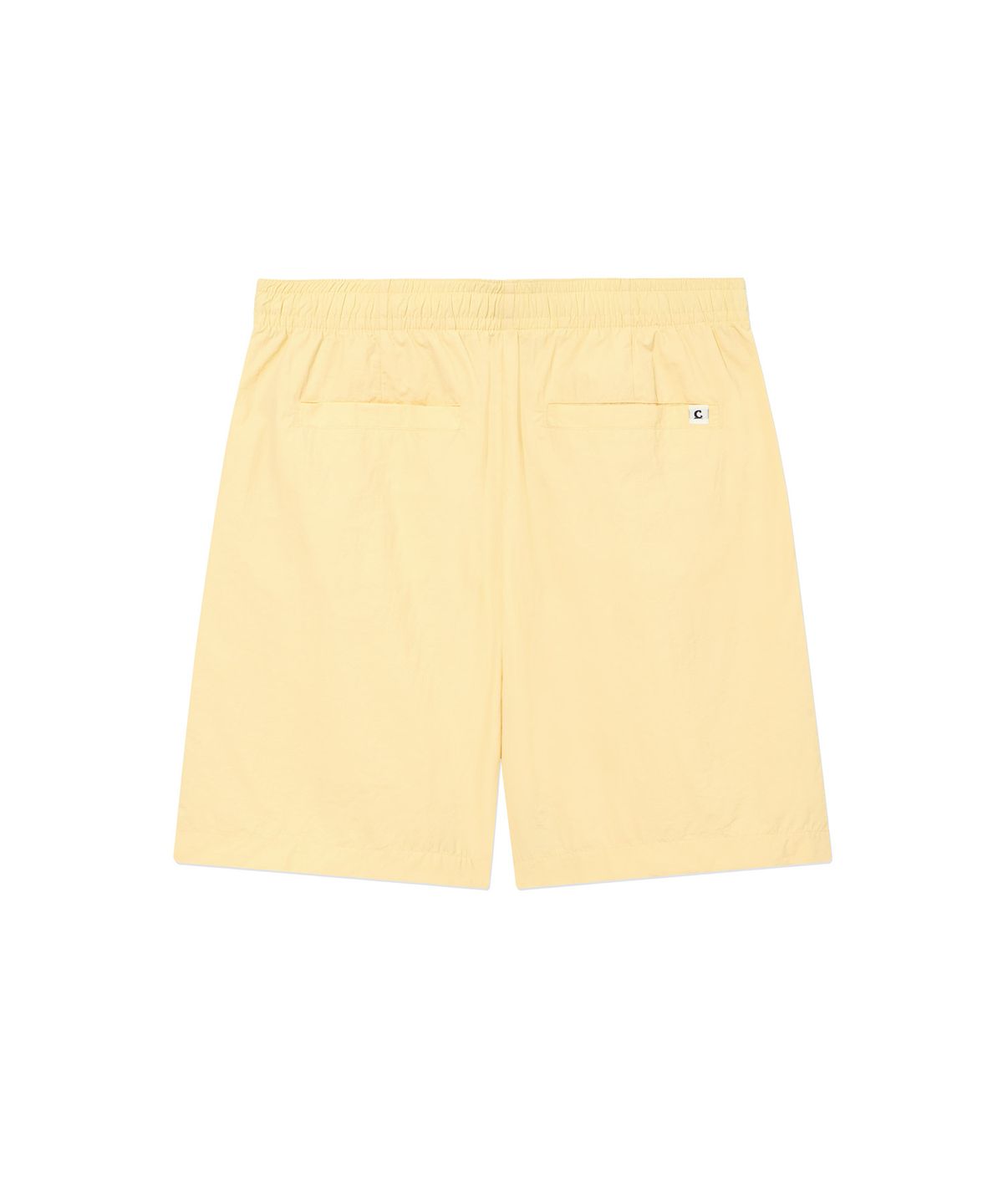커버낫(COVERNAT) 레귤러 이지 나일론 쇼츠 Yellow