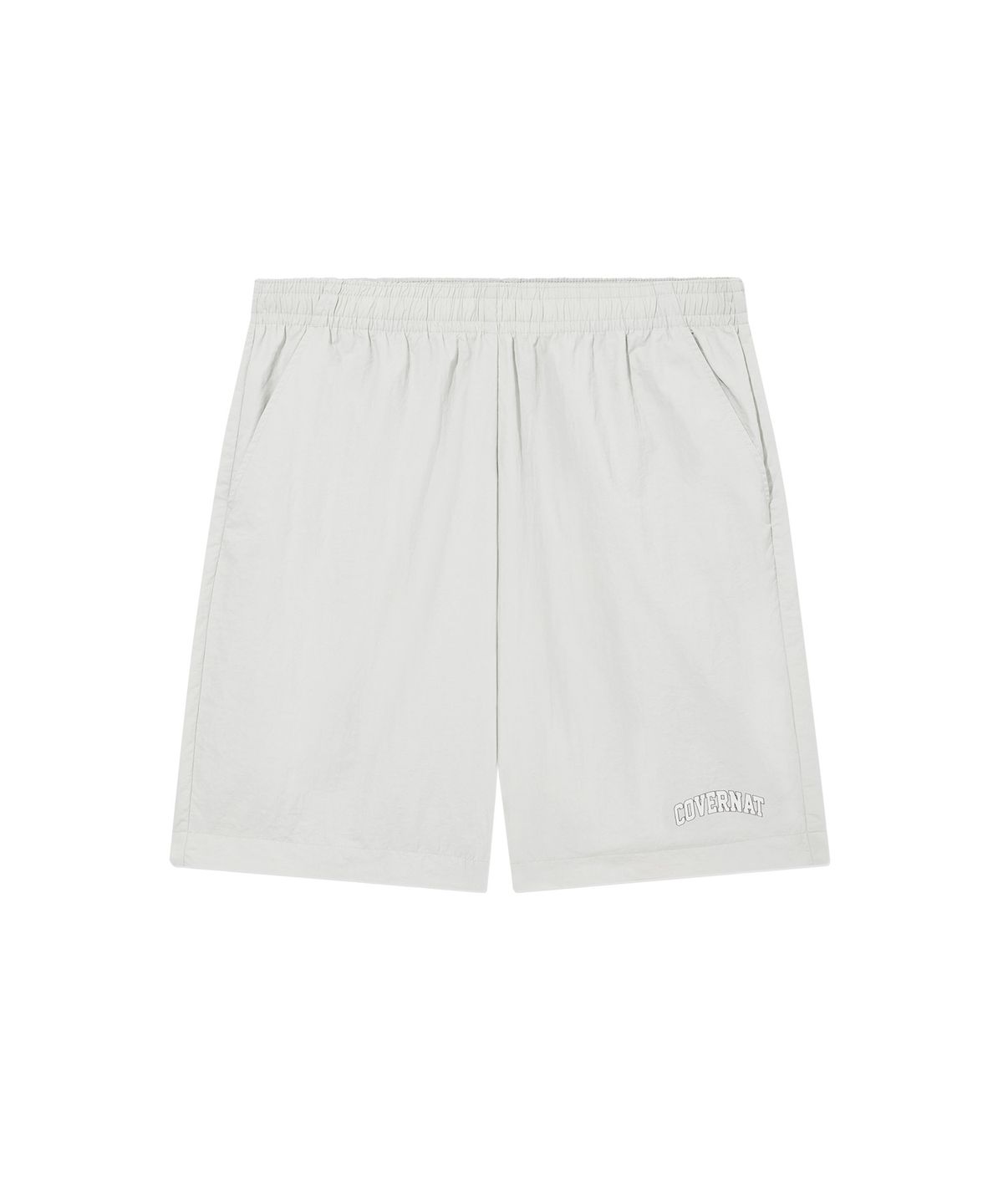 커버낫(COVERNAT) 레귤러 이지 나일론 쇼츠 Light Gray