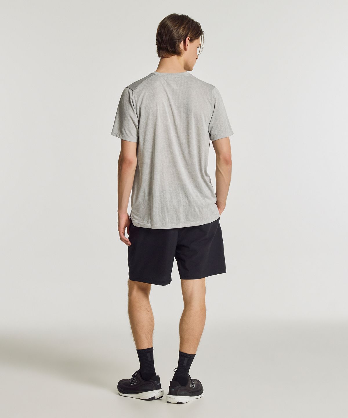 뉴발란스(NEW BALANCE) NBNVG36101 / MEN 스포츠에센셜 쇼츠 7인치 (BLACK)