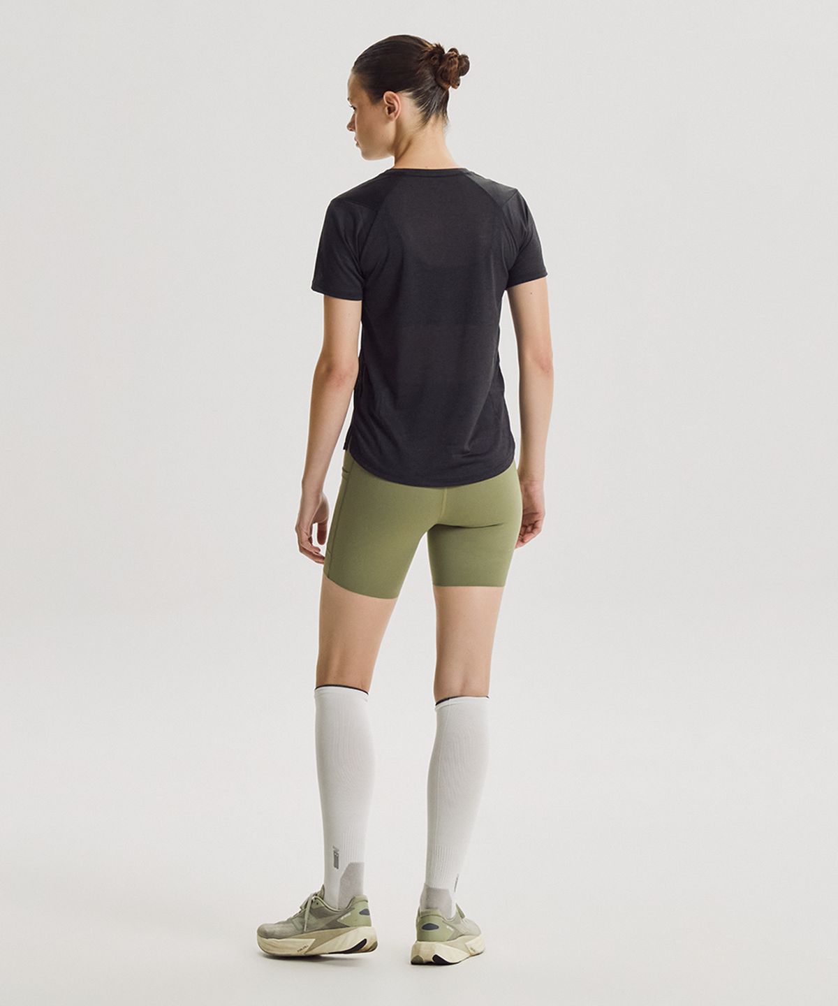 뉴발란스(NEW BALANCE) NBNEG36402 / WOMEN ATHLETIC 반팔티 (BLACK)