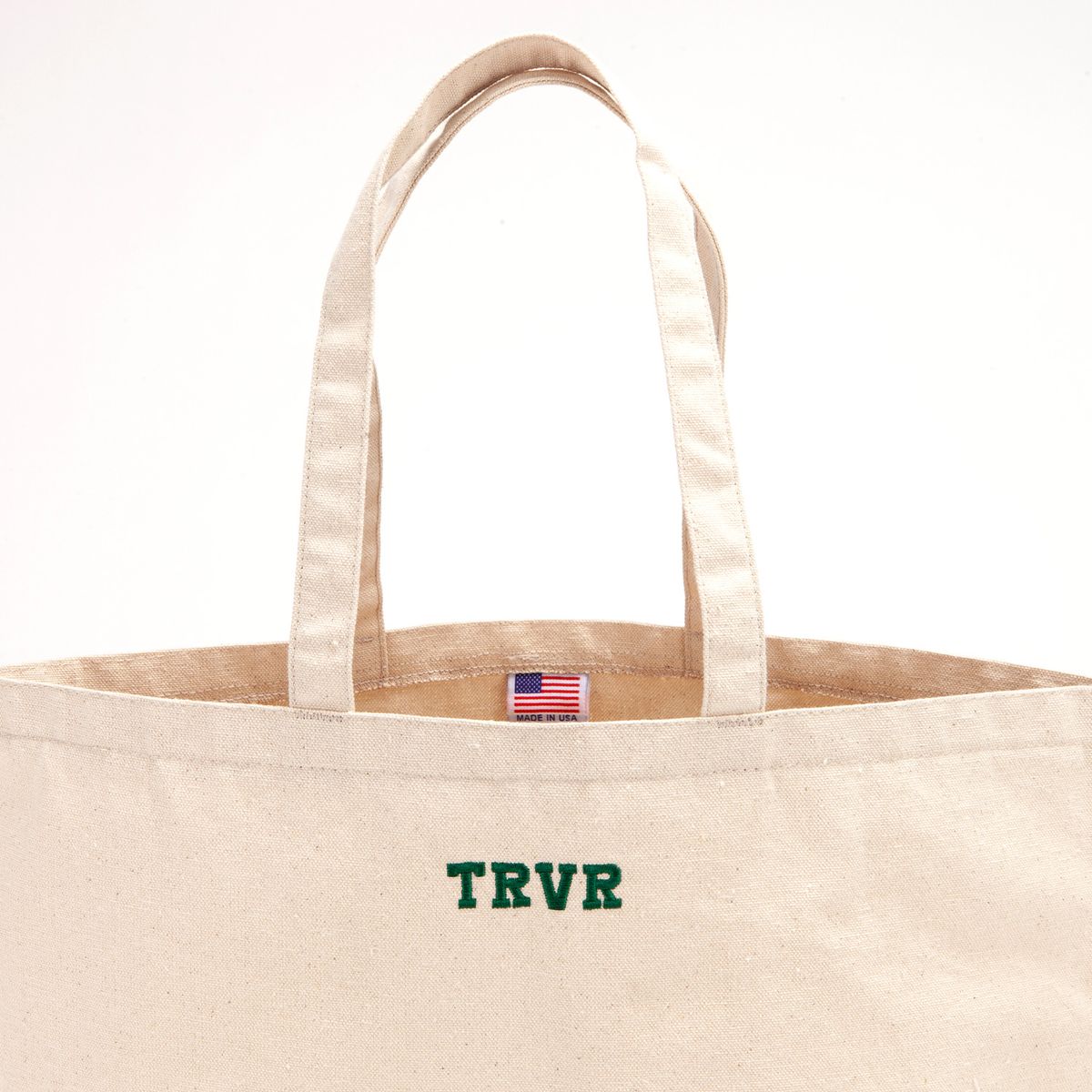 티알브이알(TRVR) Casual  Tote Embroidery