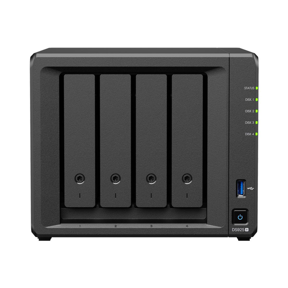 시놀로지(SYNOLOGY) 나스 DS925+ (4베이) 기업용 NAS구축 서버 케이스 (하드미포함)