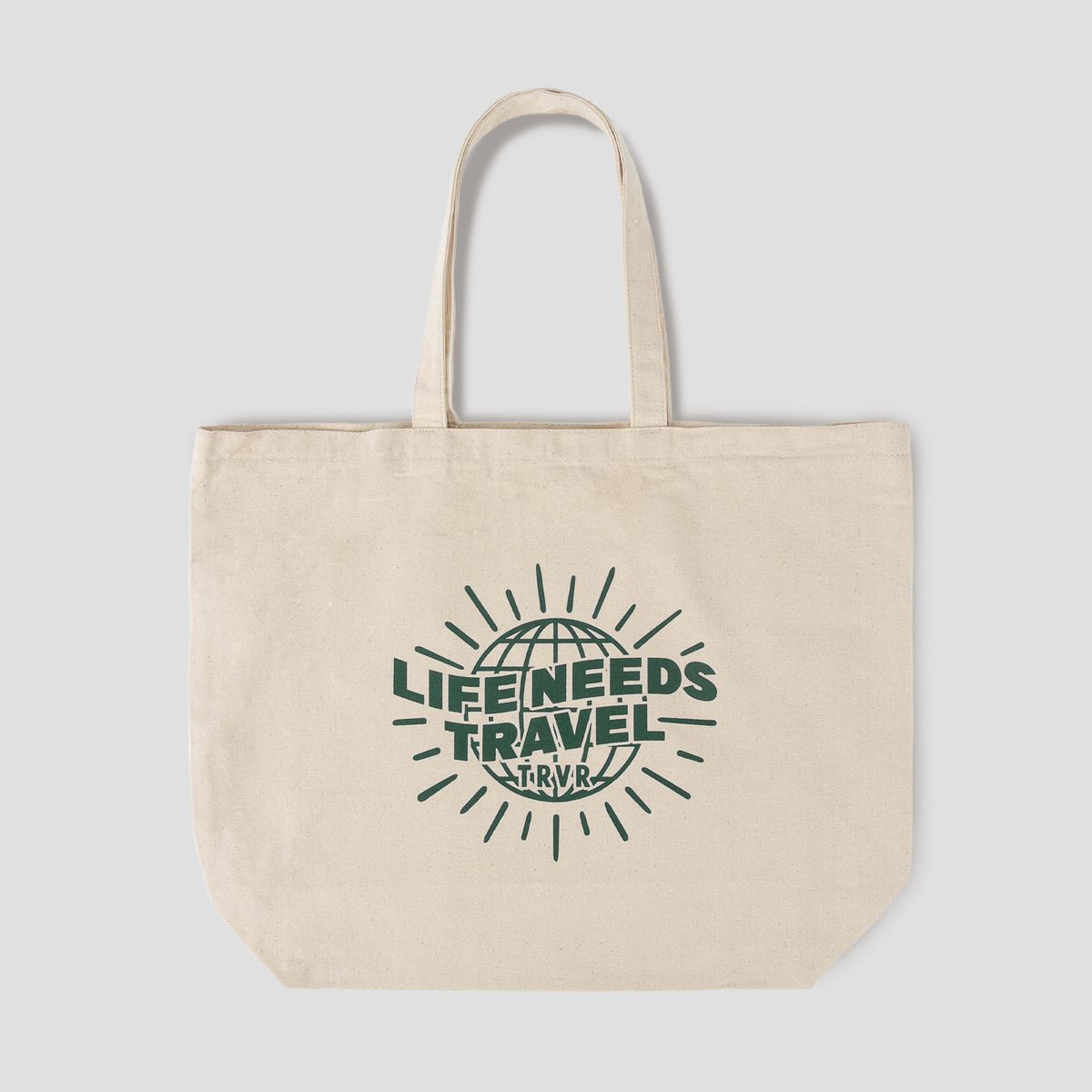티알브이알(TRVR) Casual Tote LNT Globe