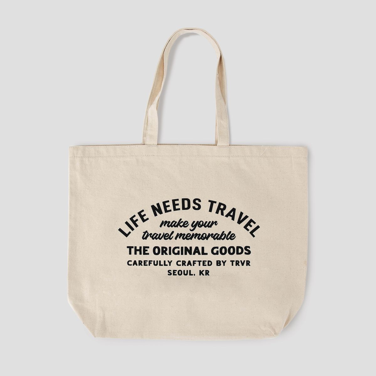 티알브이알(TRVR) Casual Tote LNT Lettering