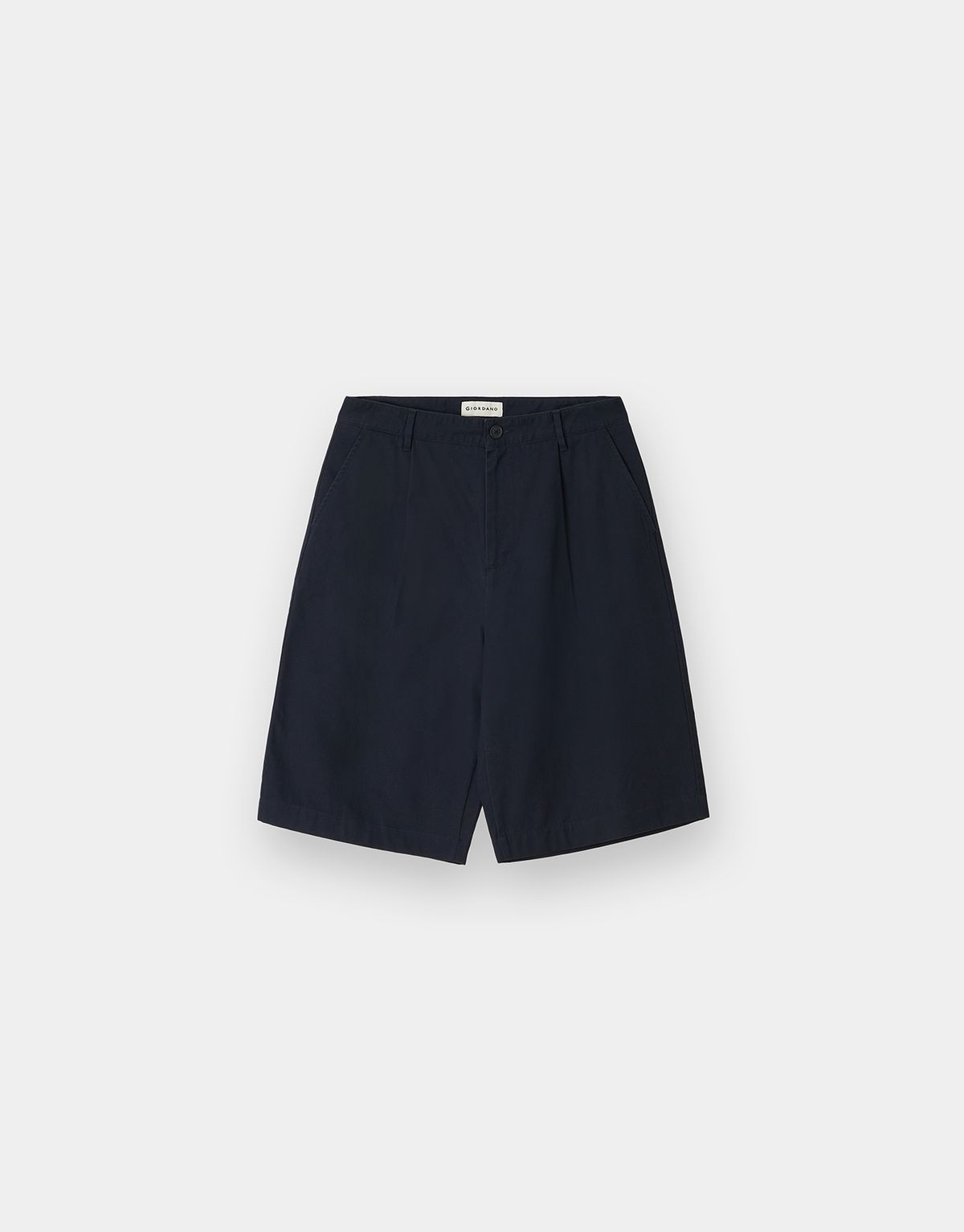지오다노(GIORDANO) 원턱 버뮤다 쇼츠 105522 [2color]