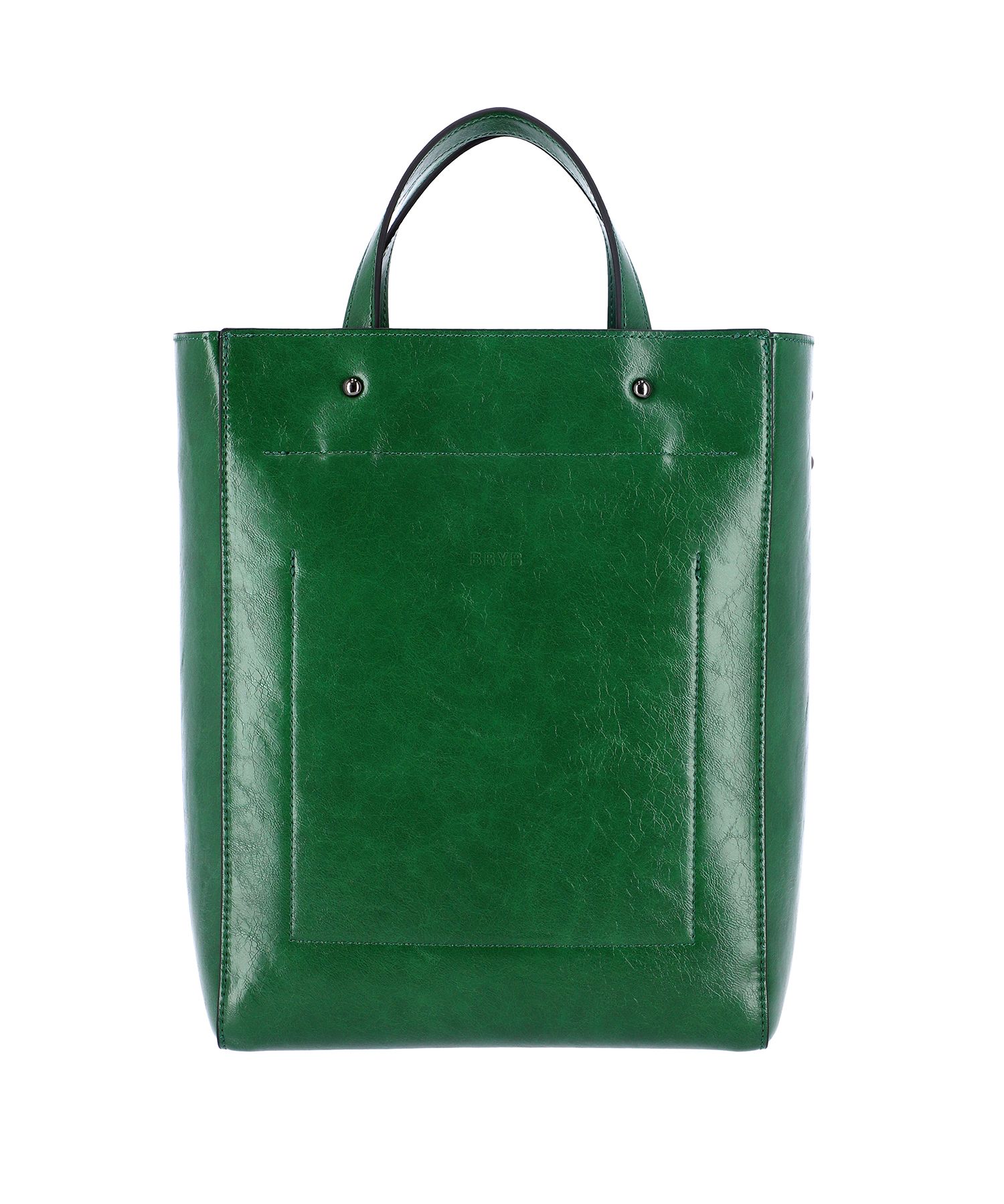 MUSINSA公式 | BBYB マチェ ジップ トートバッグ (ディープグリーン)