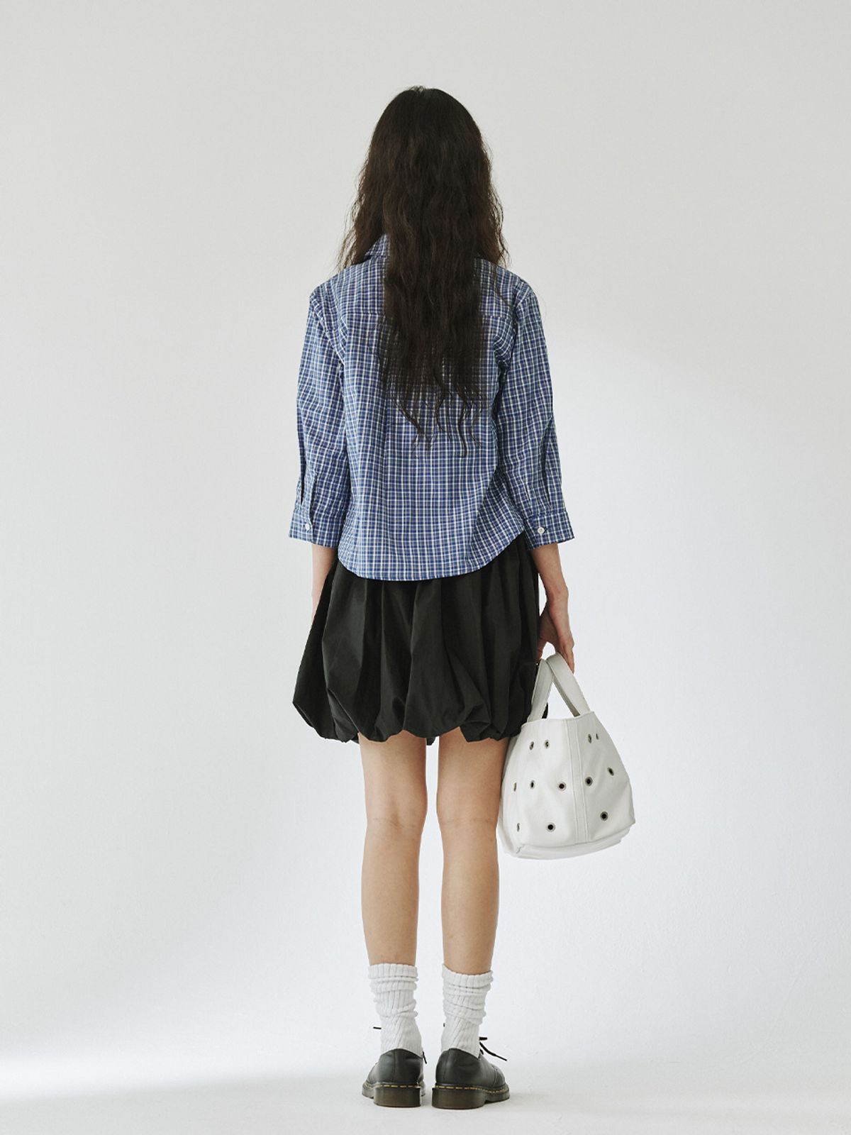플리즈프로젝트(PLZPROJECT) BALLOON SKIRT, BLACK