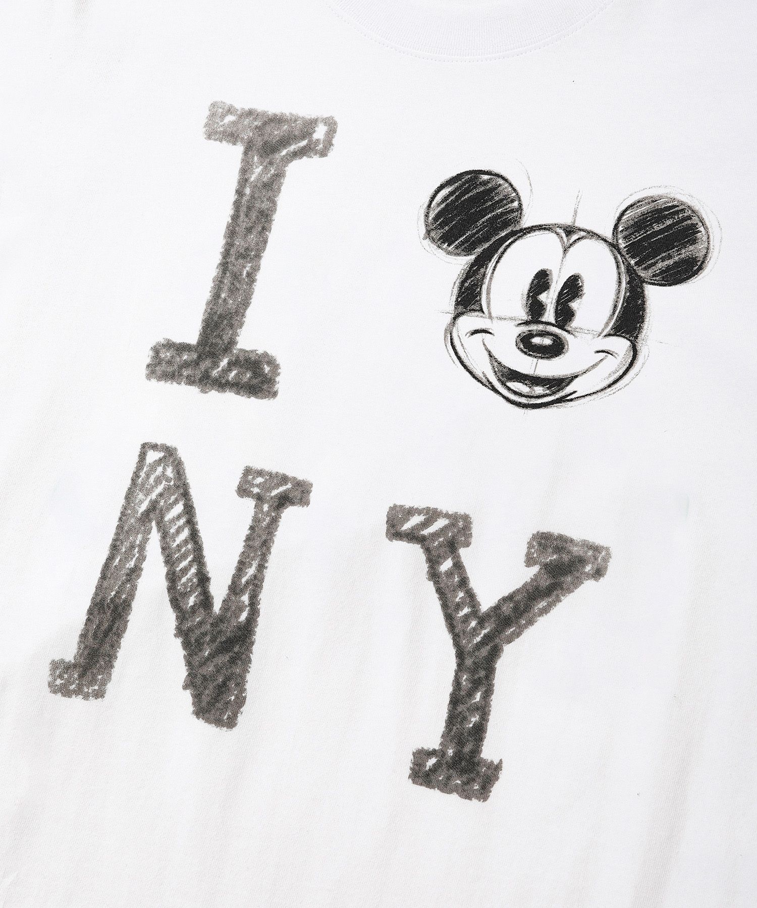 codegraphy☆Disney MickeyMouse I LOVE NYShort Sleeve T-Shirt MUSINSA | Codegraphy [Disney] Mickey Mouse I LOVE NY Short