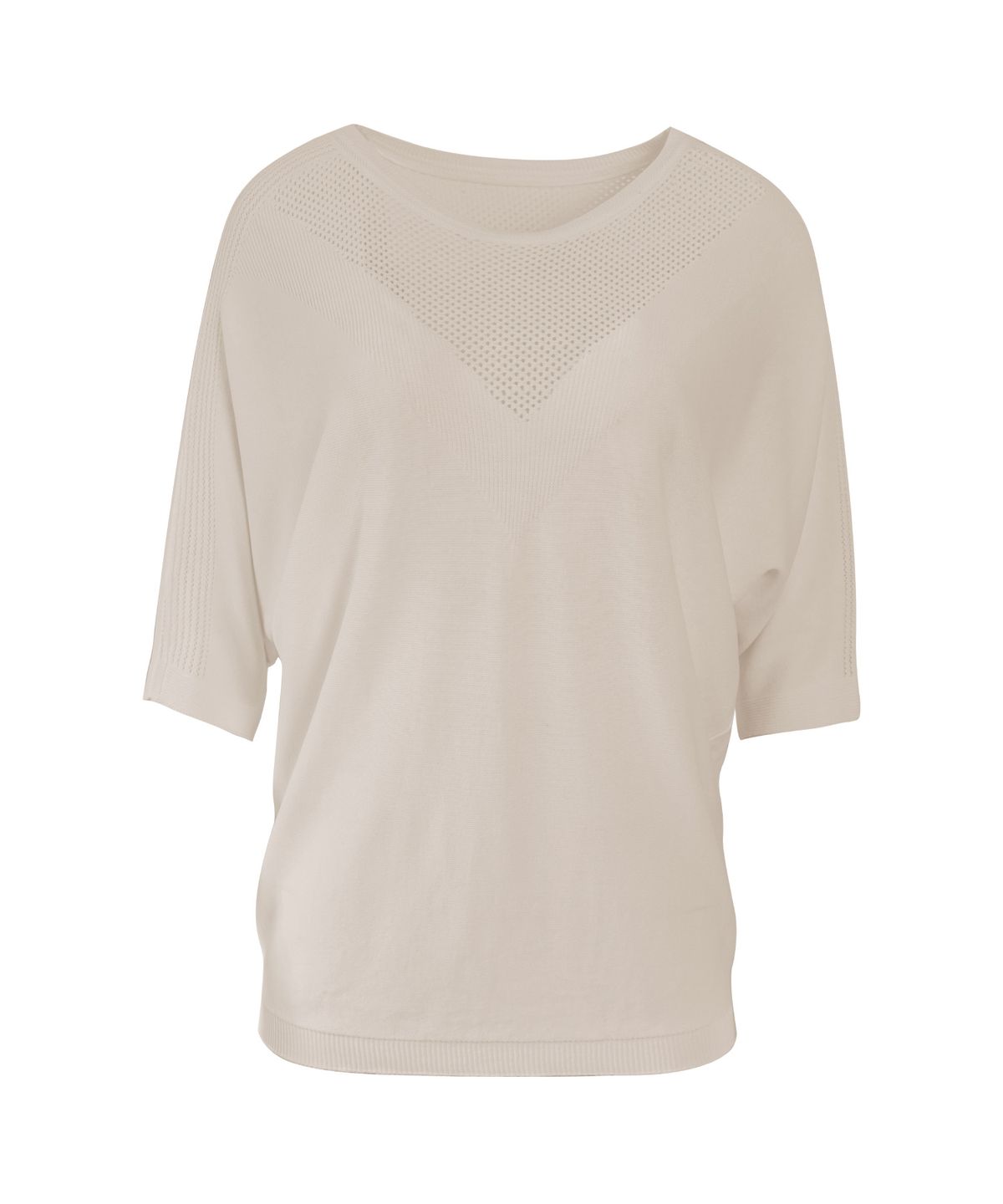바스카라(VASCARA) V Punching Round Neck Half Sleeve Knitwear (5colors)