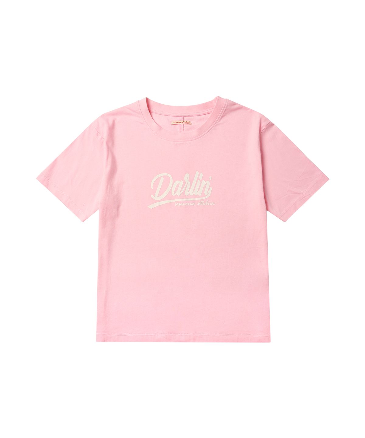 반원 아틀리에(VANONE ATELIER) A3524 Darling 티셔츠_Pink
