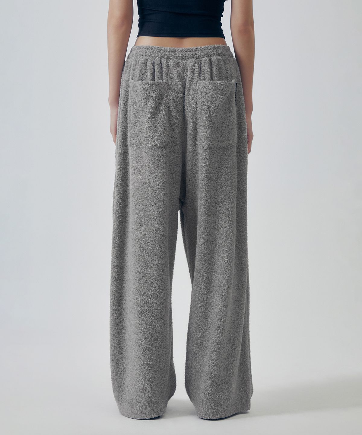 트리밍버드(TREEMINGBIRD) Terry Relax Pants [ Gray ]