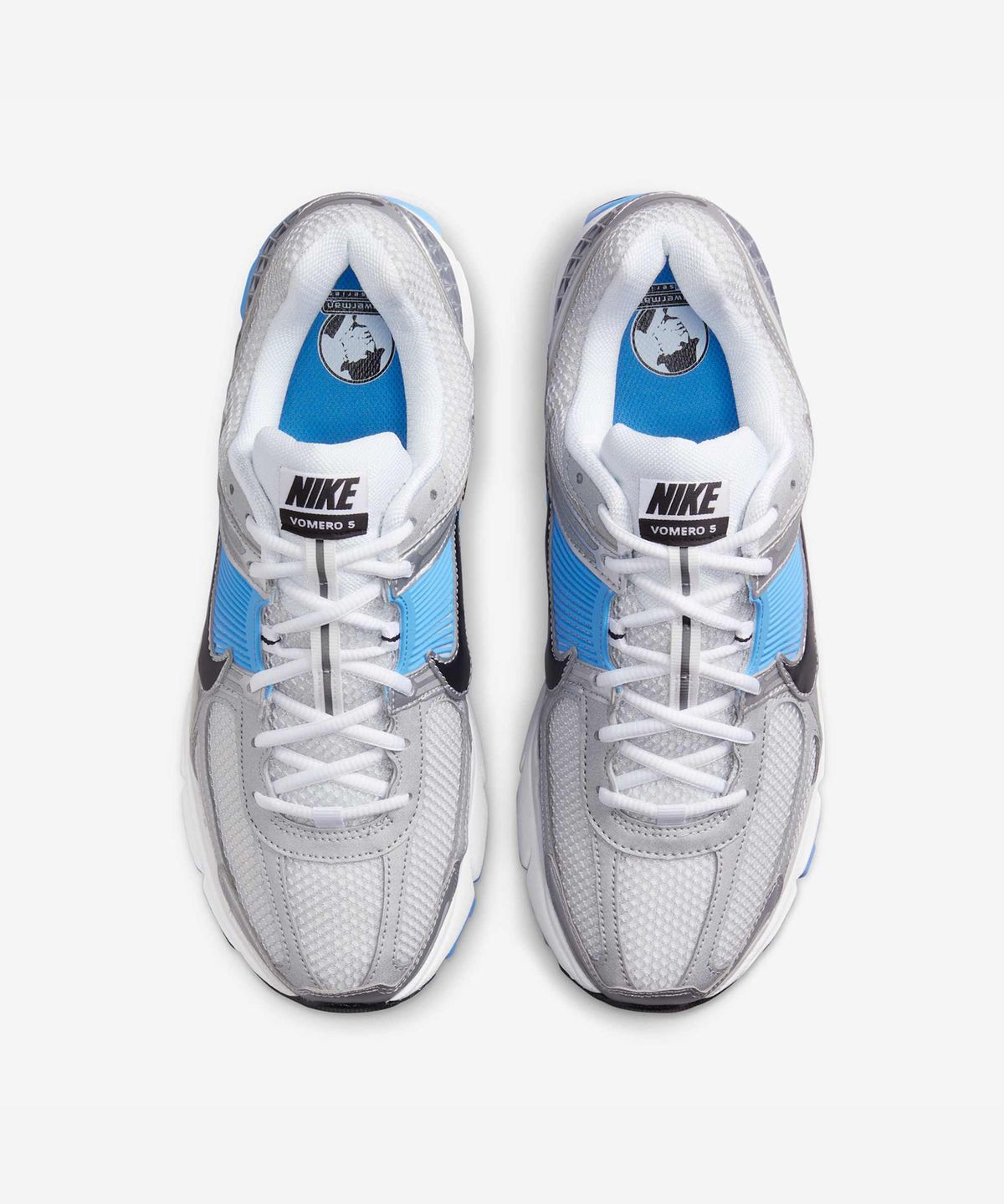 나이키(NIKE) 줌 보메로 5 M - 화이트:퓨어 플래티넘:유니버시티 블루:블랙 / FJ4151-101