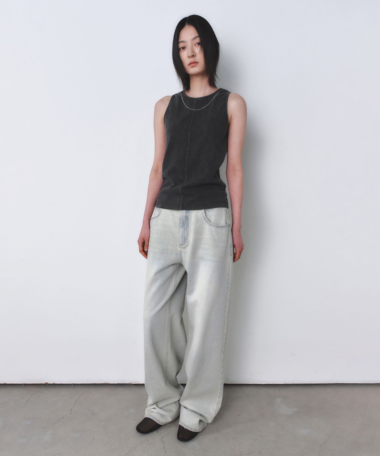 [INSILENCE] Necklace Detachable Sleeveless /追跡付 MUSINSA | INSILENCE WOMEN NECKLACE DETACHABLE SLEEVELESS