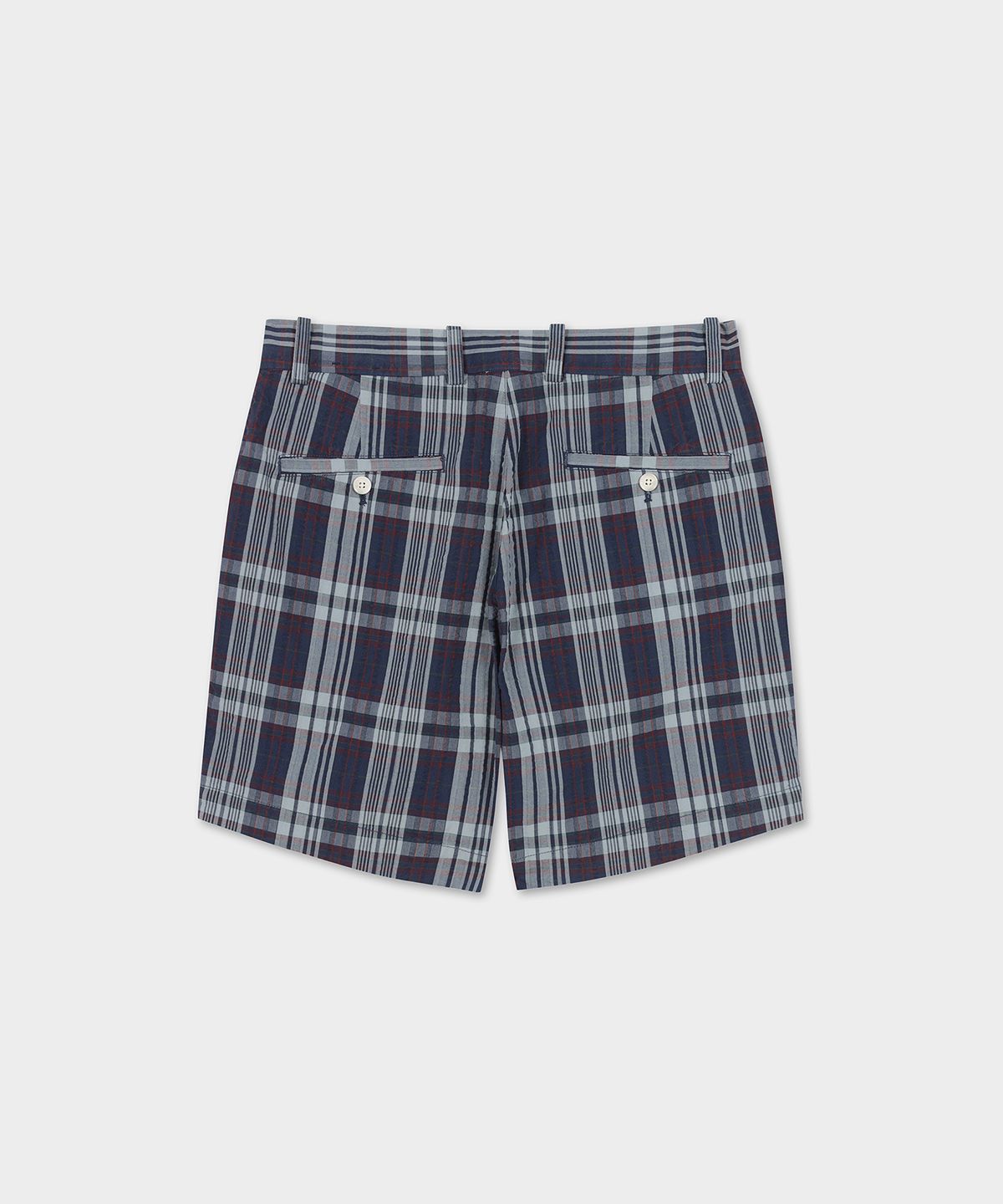 브룩스 브라더스(BROOKS BROTHERS) 마드라스 시어서커 쇼츠 (멀티) (BBPSMM77667FM)