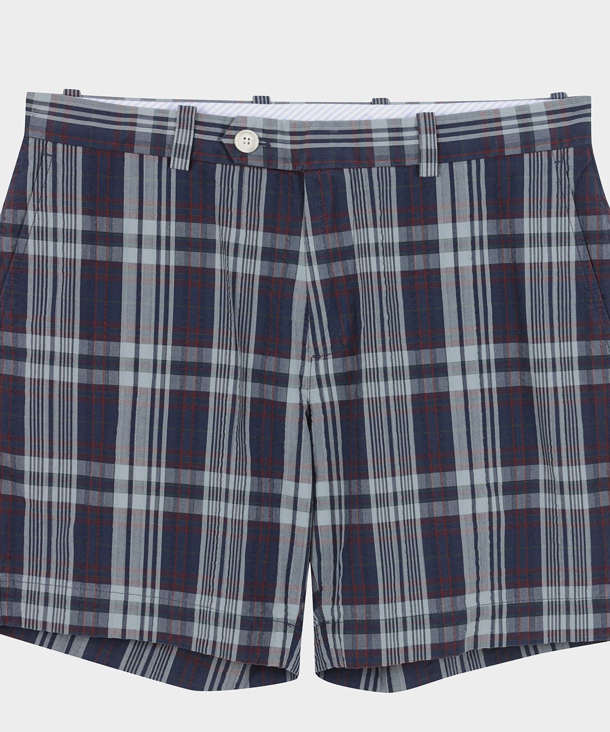 브룩스 브라더스(BROOKS BROTHERS) 마드라스 시어서커 쇼츠 (멀티) (BBPSMM77667FM)