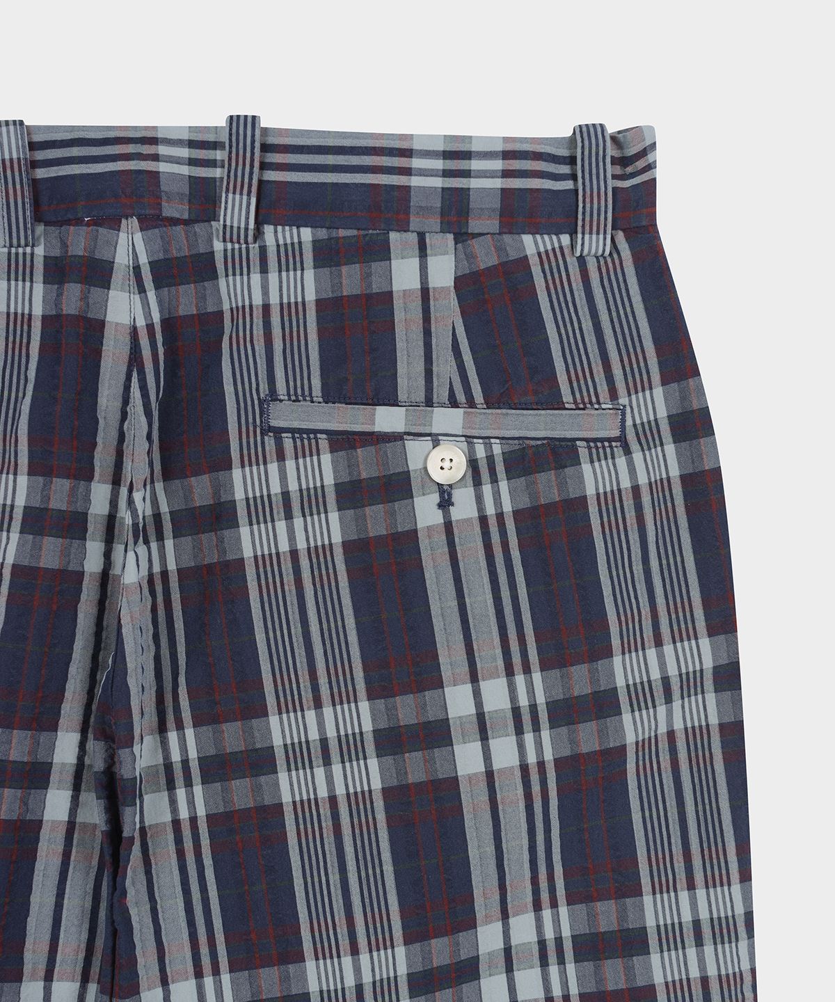 브룩스 브라더스(BROOKS BROTHERS) 마드라스 시어서커 쇼츠 (멀티) (BBPSMM77667FM)