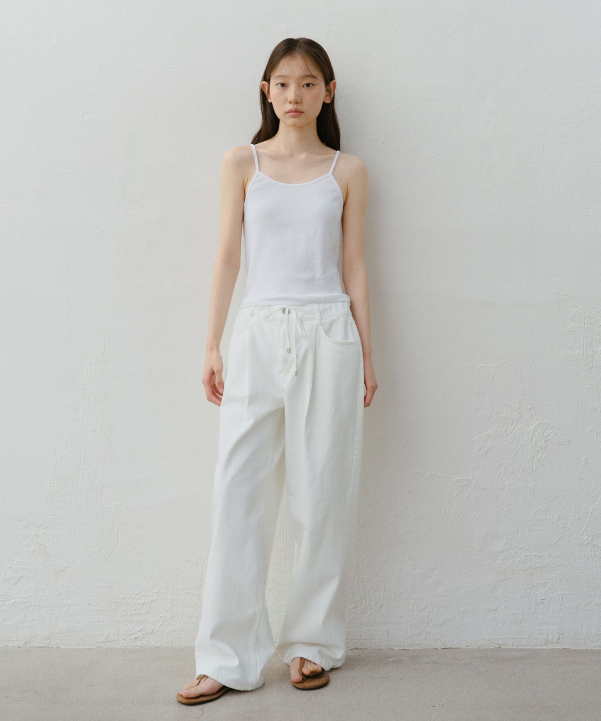 유라고(URAGO) Basic ribbed sleeveless
