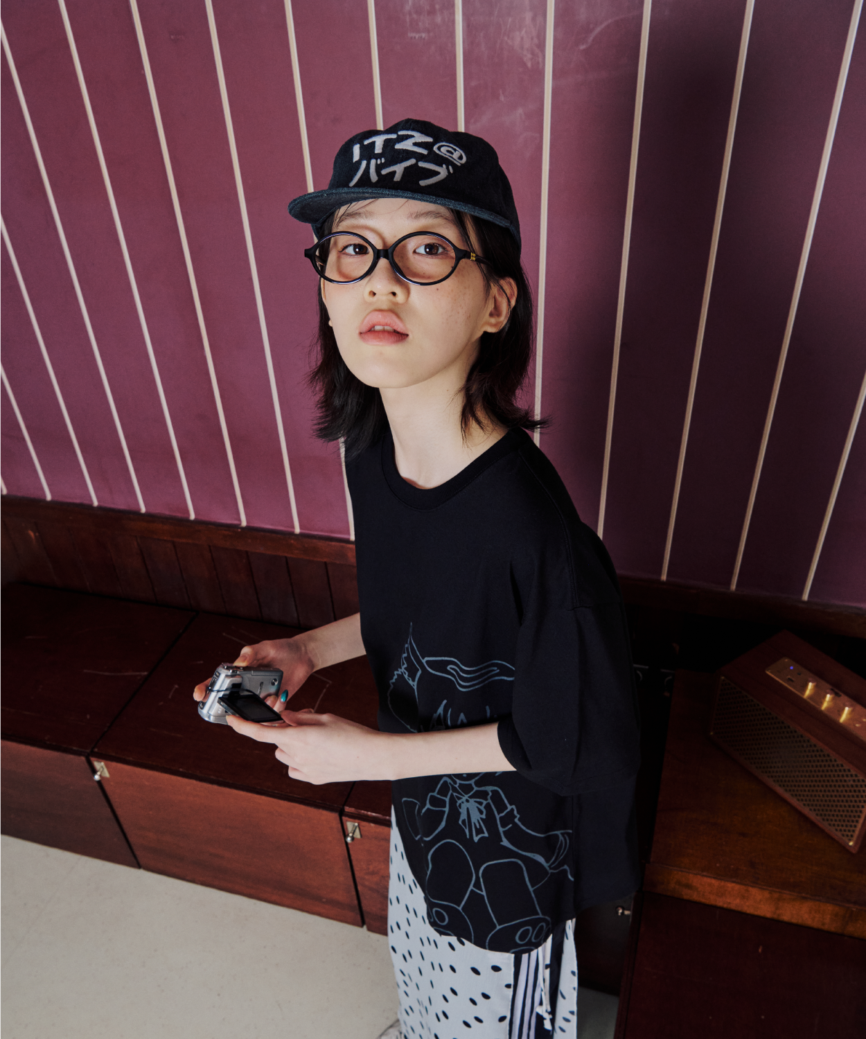 ◆ITZAVIBE◆ MIX LOGO CAP BLACK IBB25UCA35BK MUSINSA | ITZAVIBE SYMBOL LOGO CAP - BLACK