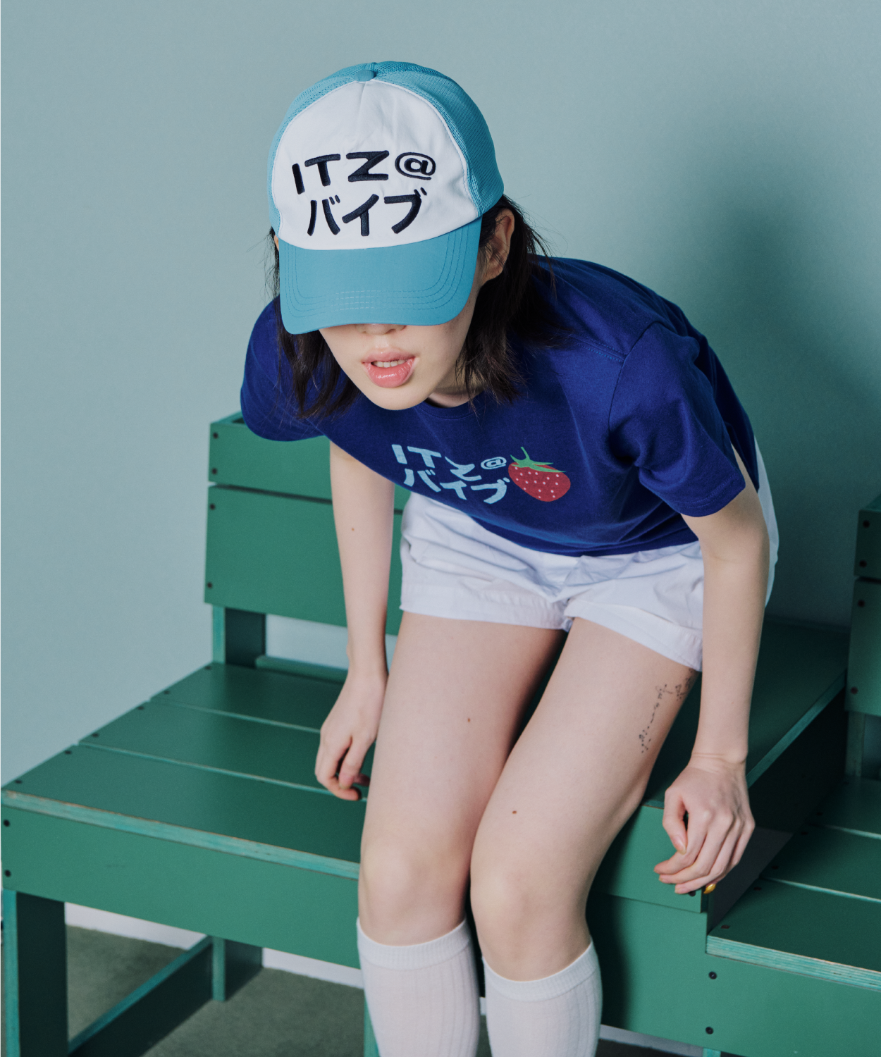 ◆ITZAVIBE◆ MIX LOGO CAP BLACK IBB25UCA35BK MUSINSA | ITZAVIBE SYMBOL LOGO CAP - BLACK